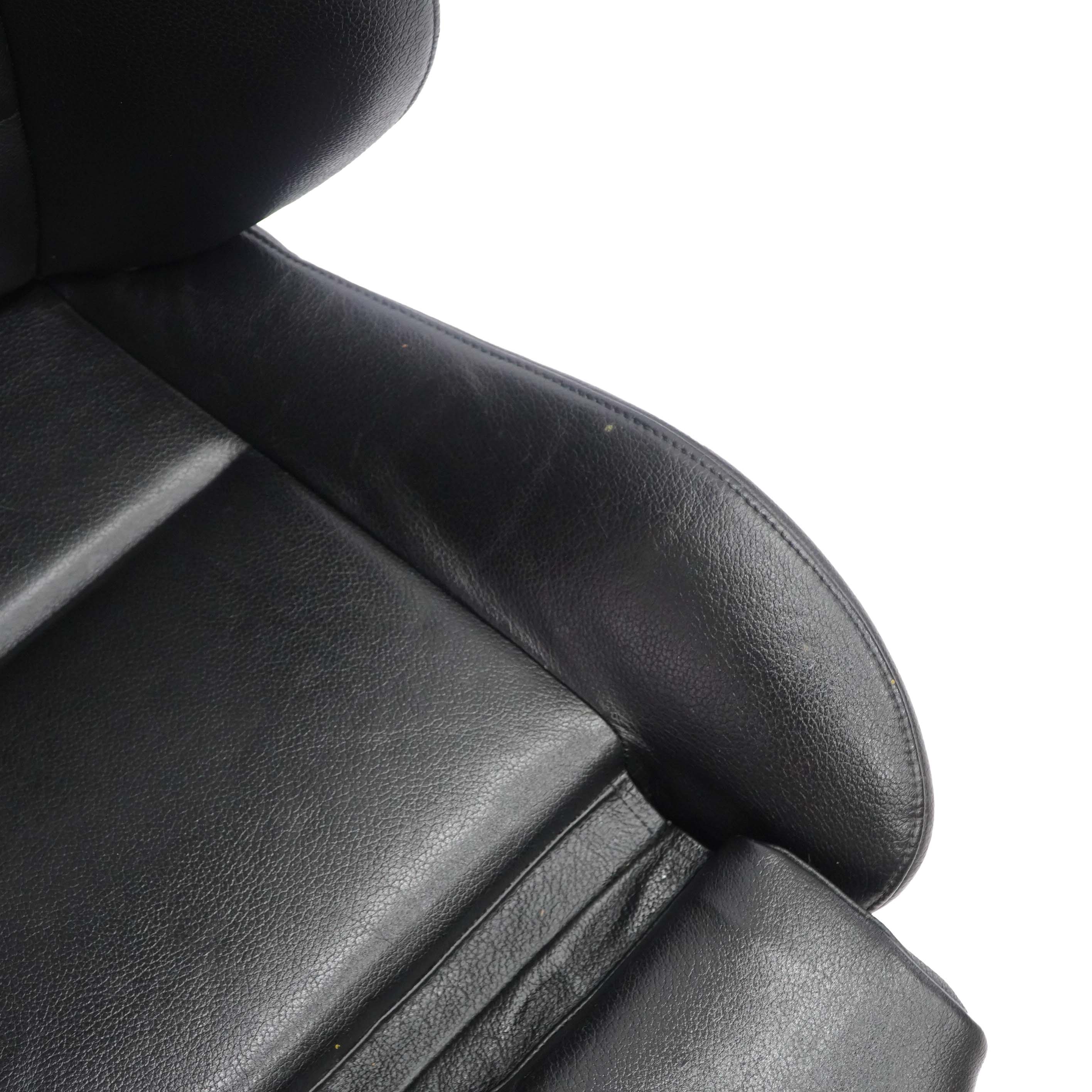 BMW X3 Series E83 Front Right O/S Sport Seat Interior Leather Ambiente Black