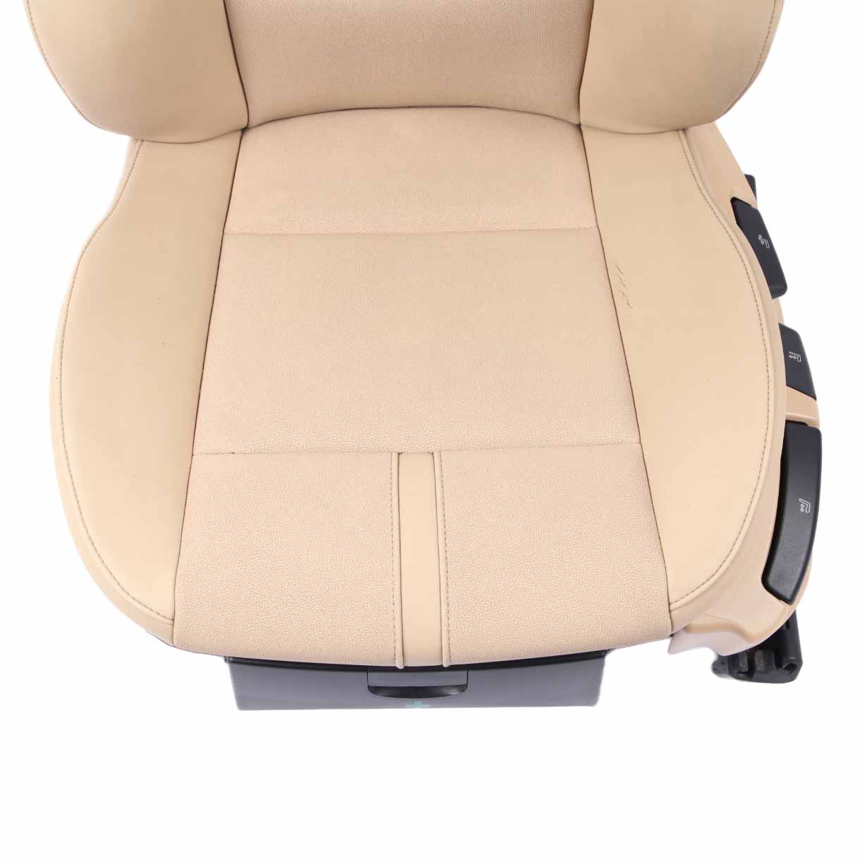 Front Seat BMW X3 E83 Sand-Beige Imitation Leather Left N/S Sensatec