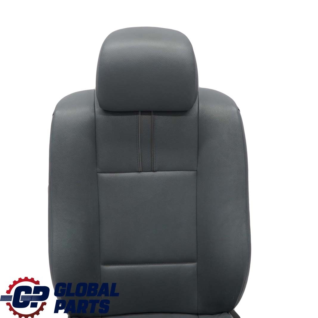 BMW X3 Series E83 Leather Ambiente Grey Blue Grau Leather Front Left N/S Seat