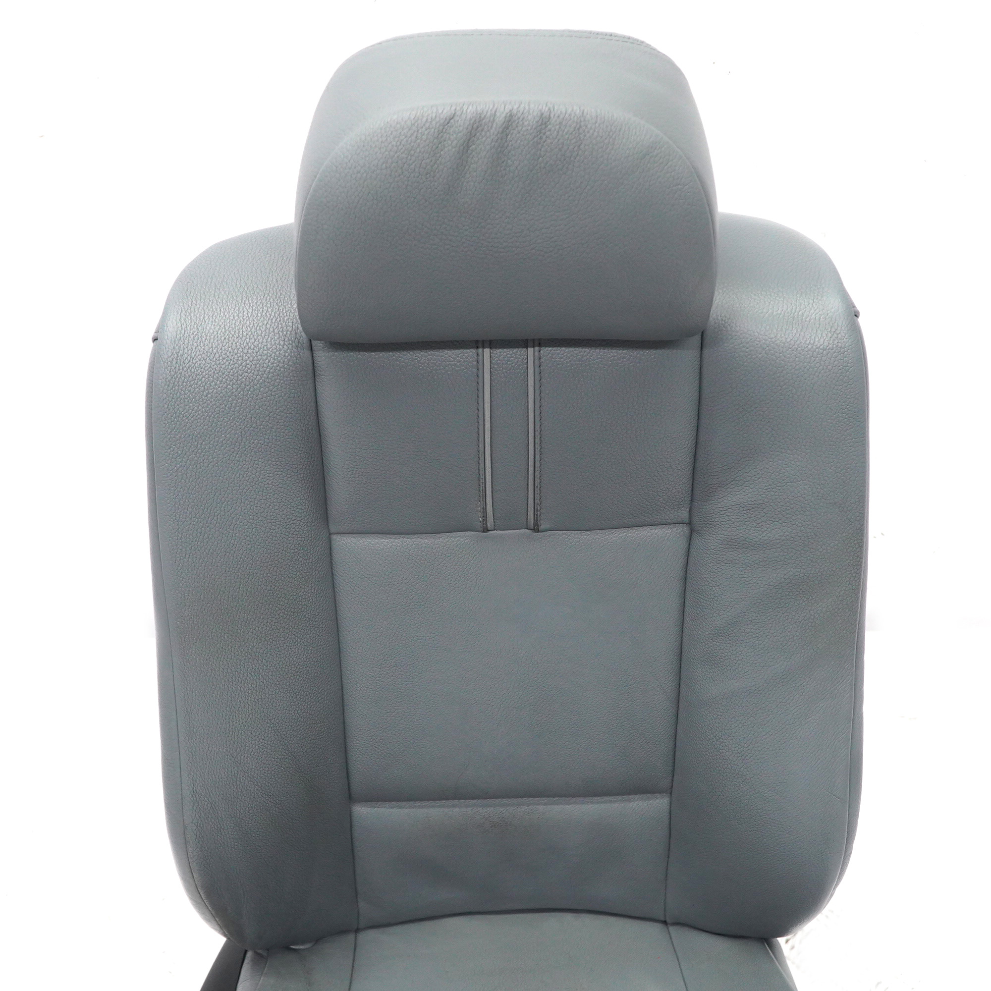 BMW X3 E83 Heated Leather Ambiente Grey Blue Grau Leather Front Right O/S Seat