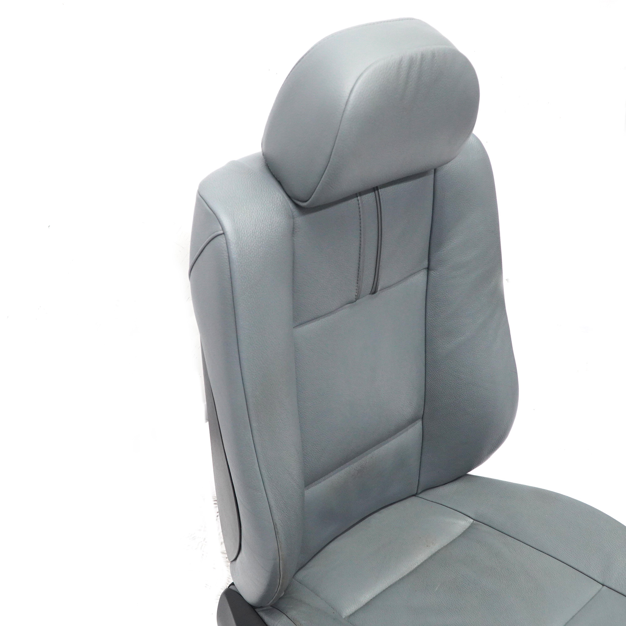 BMW X3 E83 Heated Leather Ambiente Grey Blue Grau Leather Front Right O/S Seat