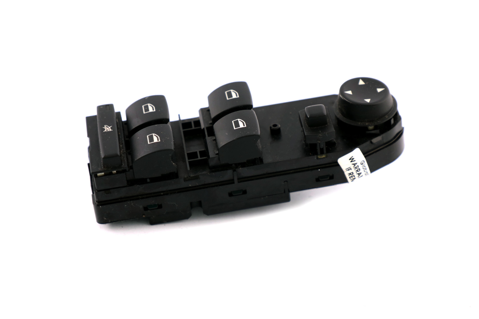 BMW X3 Series E83 Driver's Side O/S Window Lifter Switch Black 3414353