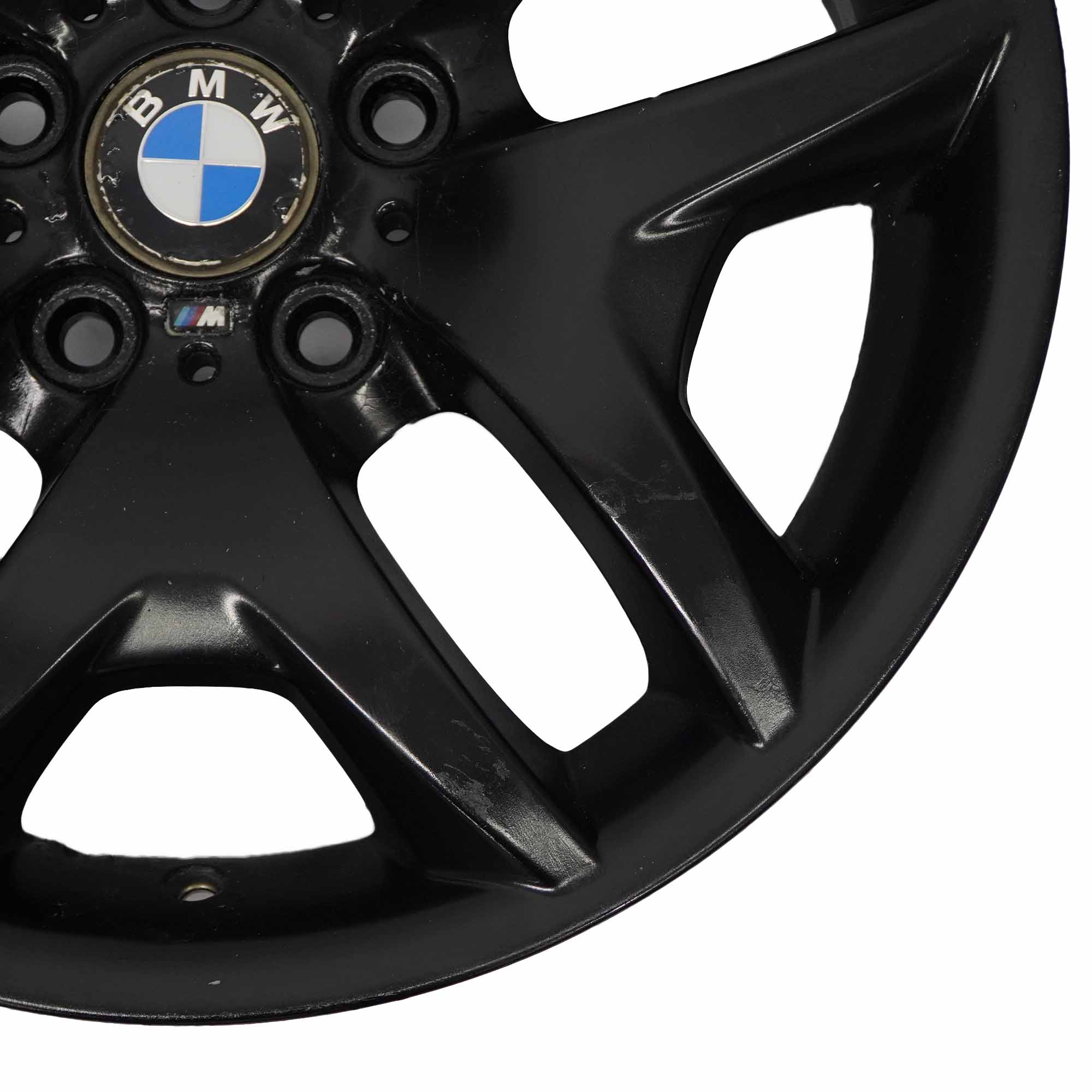 BMW X3 E83 Front Black Alloy Wheel Rim 18" M Double Spoke 192 8J ET:44 3415614