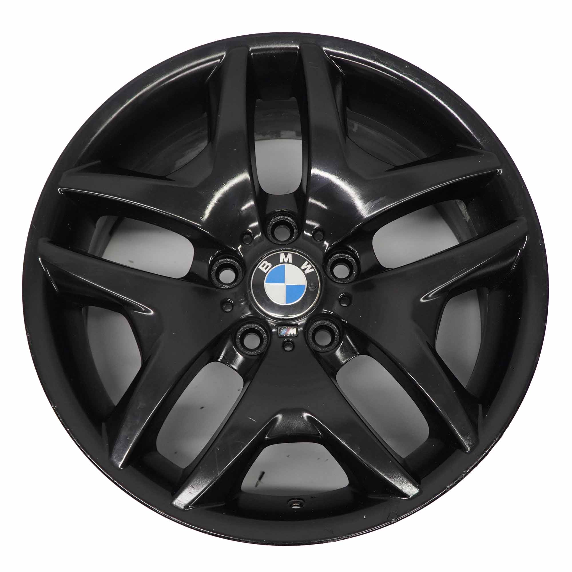 BMW X3 E83 Rear Black Alloy Wheel Rim 18" 9J ET:51 M Double Spoke 192 3415615