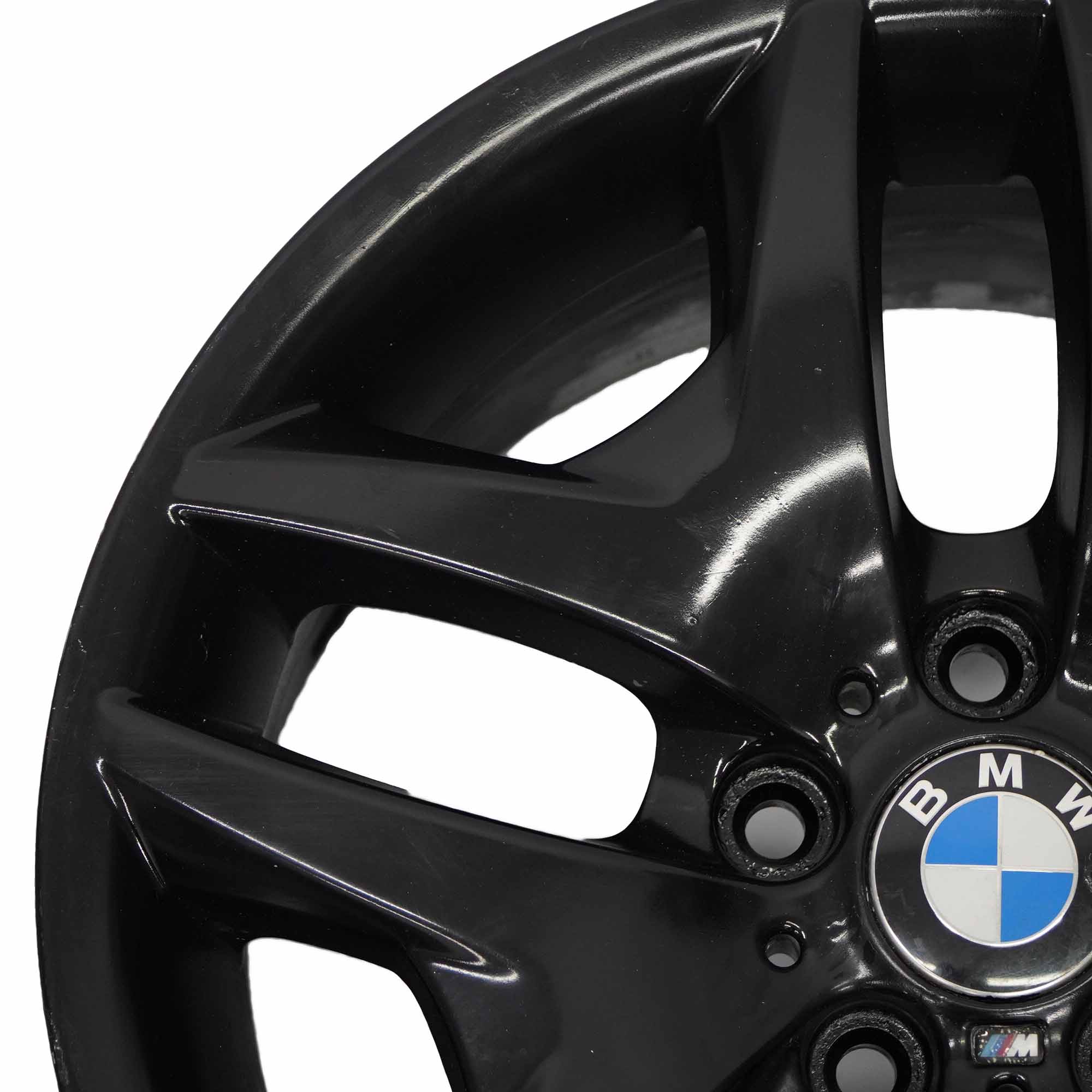 BMW X3 E83 Rear Black Alloy Wheel Rim 18" 9J ET:51 M Double Spoke 192 3415615