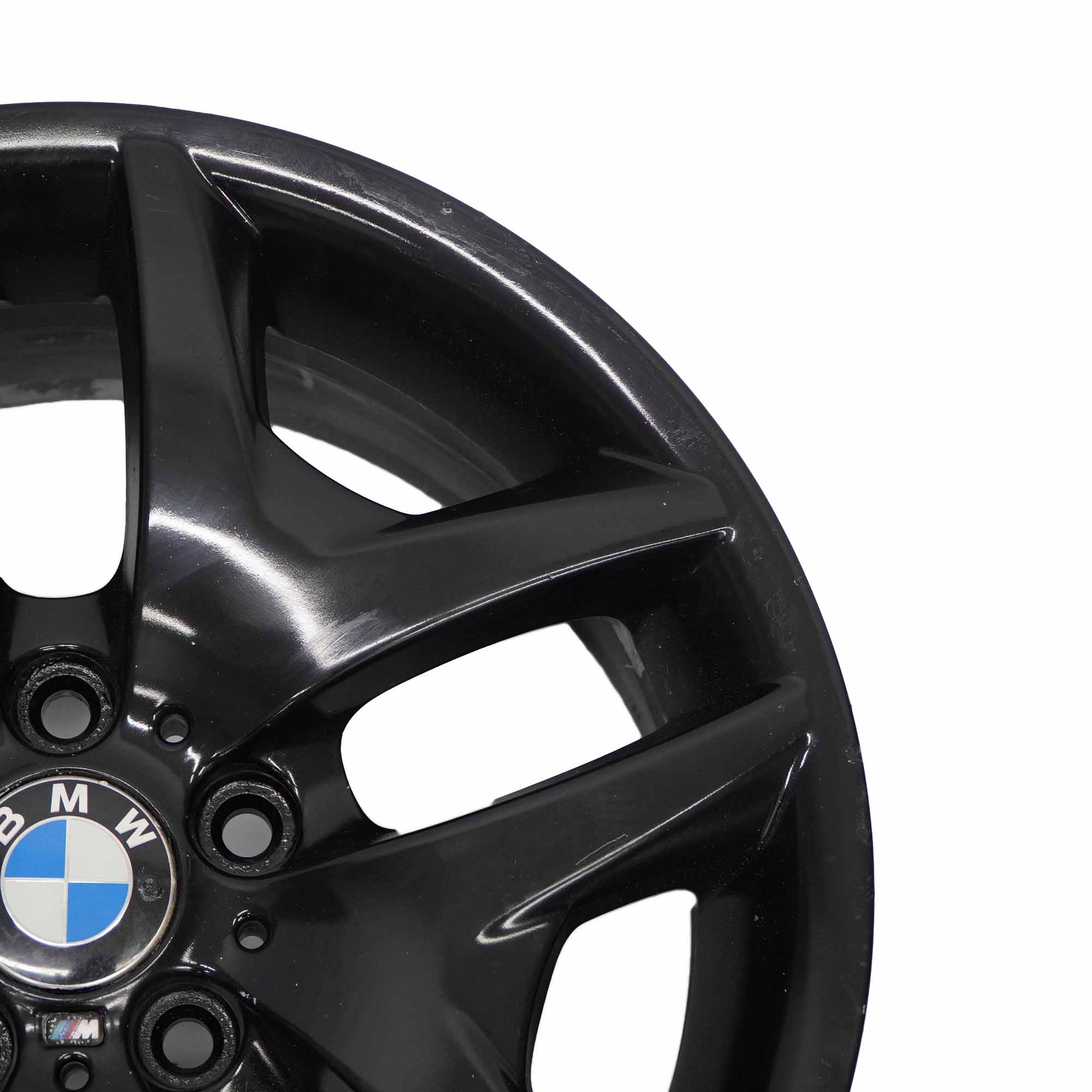 BMW X3 E83 Rear Black Alloy Wheel Rim 18" 9J ET:51 M Double Spoke 192 3415615