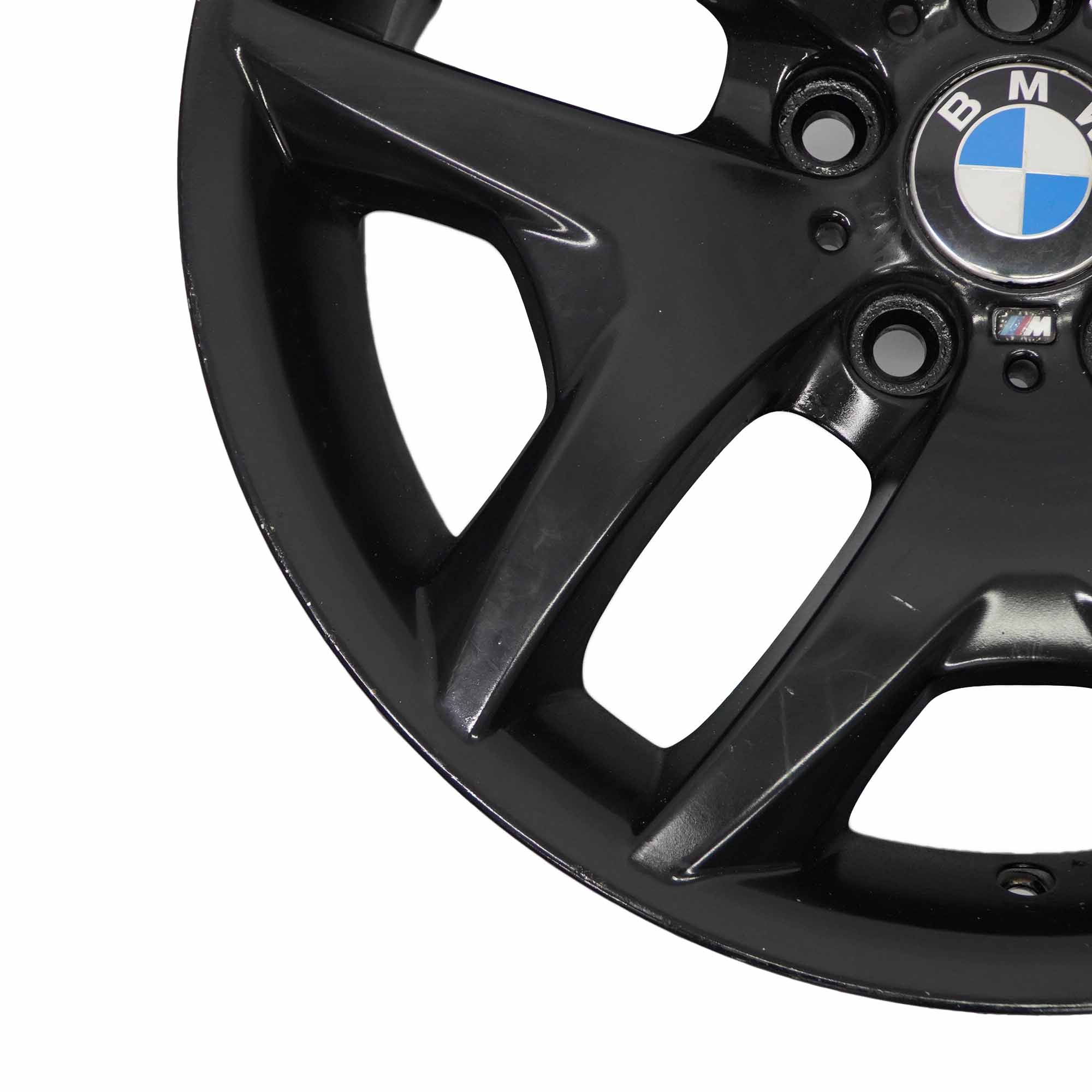 BMW X3 E83 Rear Black Alloy Wheel Rim 18" 9J ET:51 M Double Spoke 192 3415615