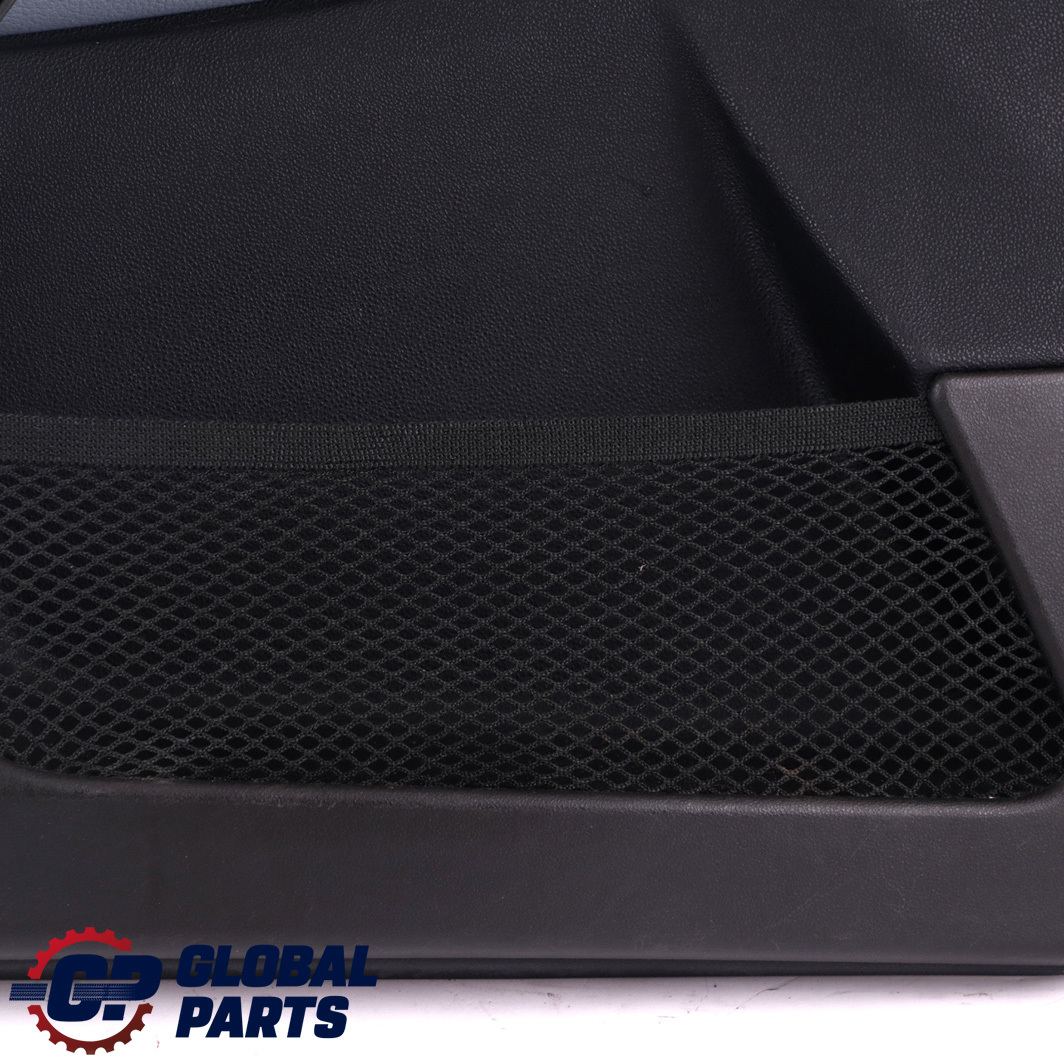 BMW X3 Series E83 Front Left N/S Door Card Lining Trim Leather Grey Blue