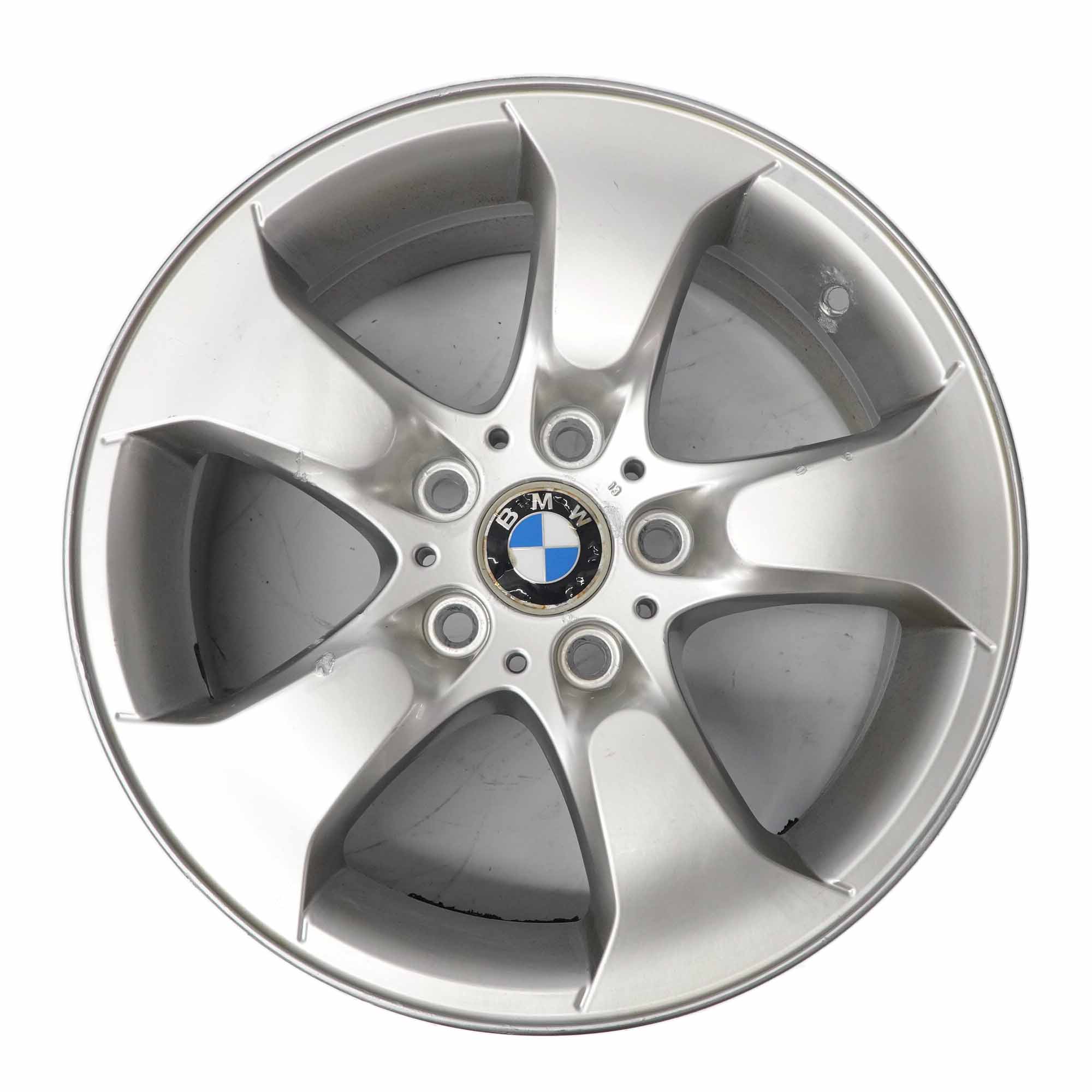 BMW X3 Series E83 Silver Alloy Wheel Rim 17" Star Spoke 204 ET:46 8J 3417393