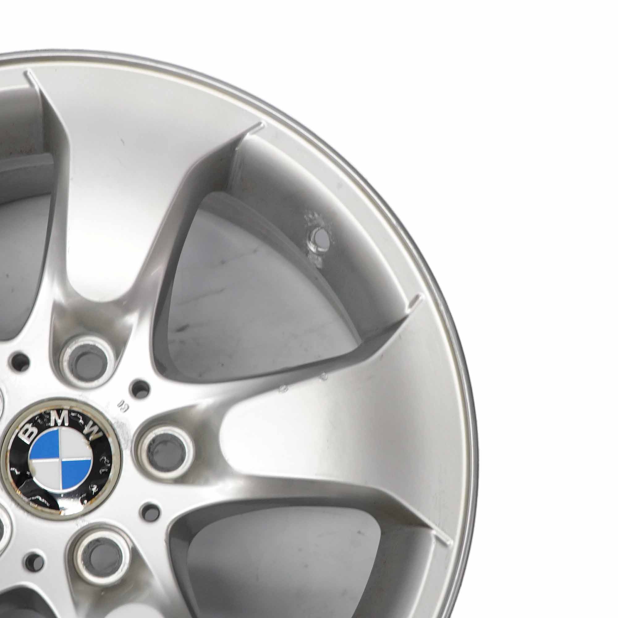 BMW X3 Series E83 Silver Alloy Wheel Rim 17" Star Spoke 204 ET:46 8J 3417393