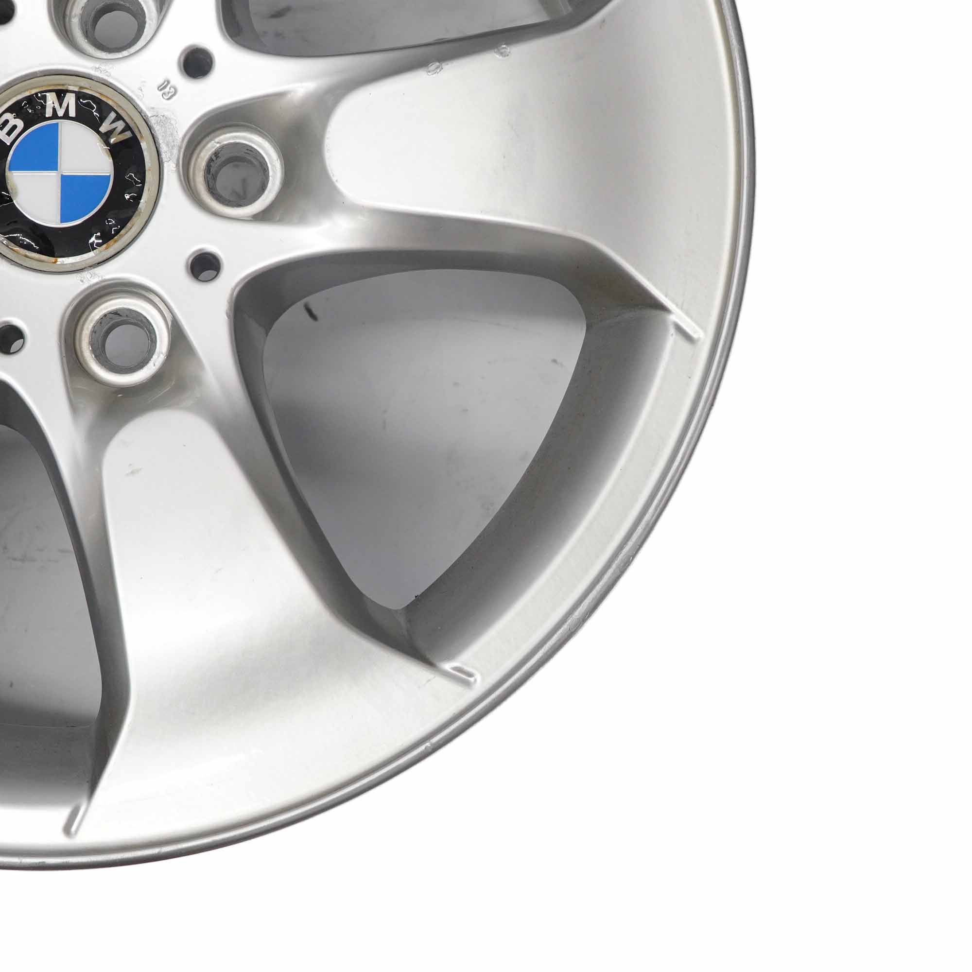 BMW X3 Series E83 Silver Alloy Wheel Rim 17" Star Spoke 204 ET:46 8J 3417393