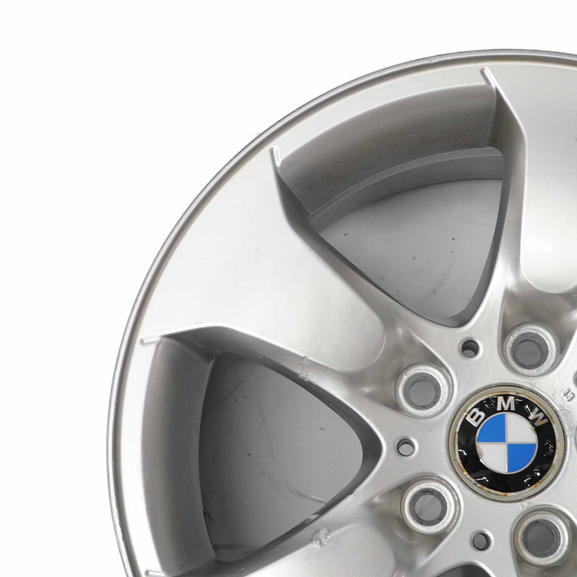 BMW X3 Series E83 Silver Alloy Wheel Rim 17" Star Spoke 204 ET:46 8J 3417393