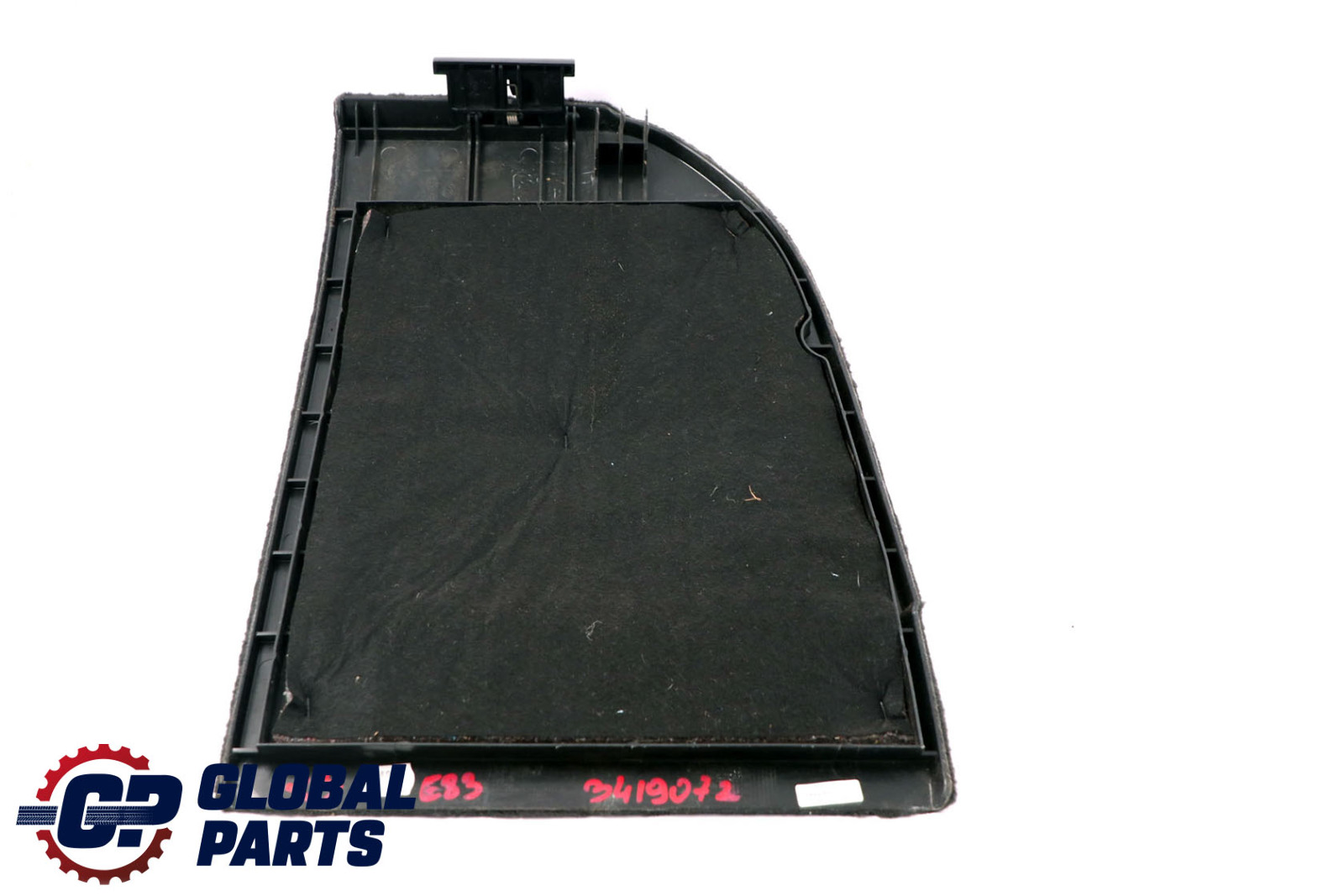 BMW X3 E83 Trunk Flap Trim Left N/S Boot Cover Anthtacite Black 3419072