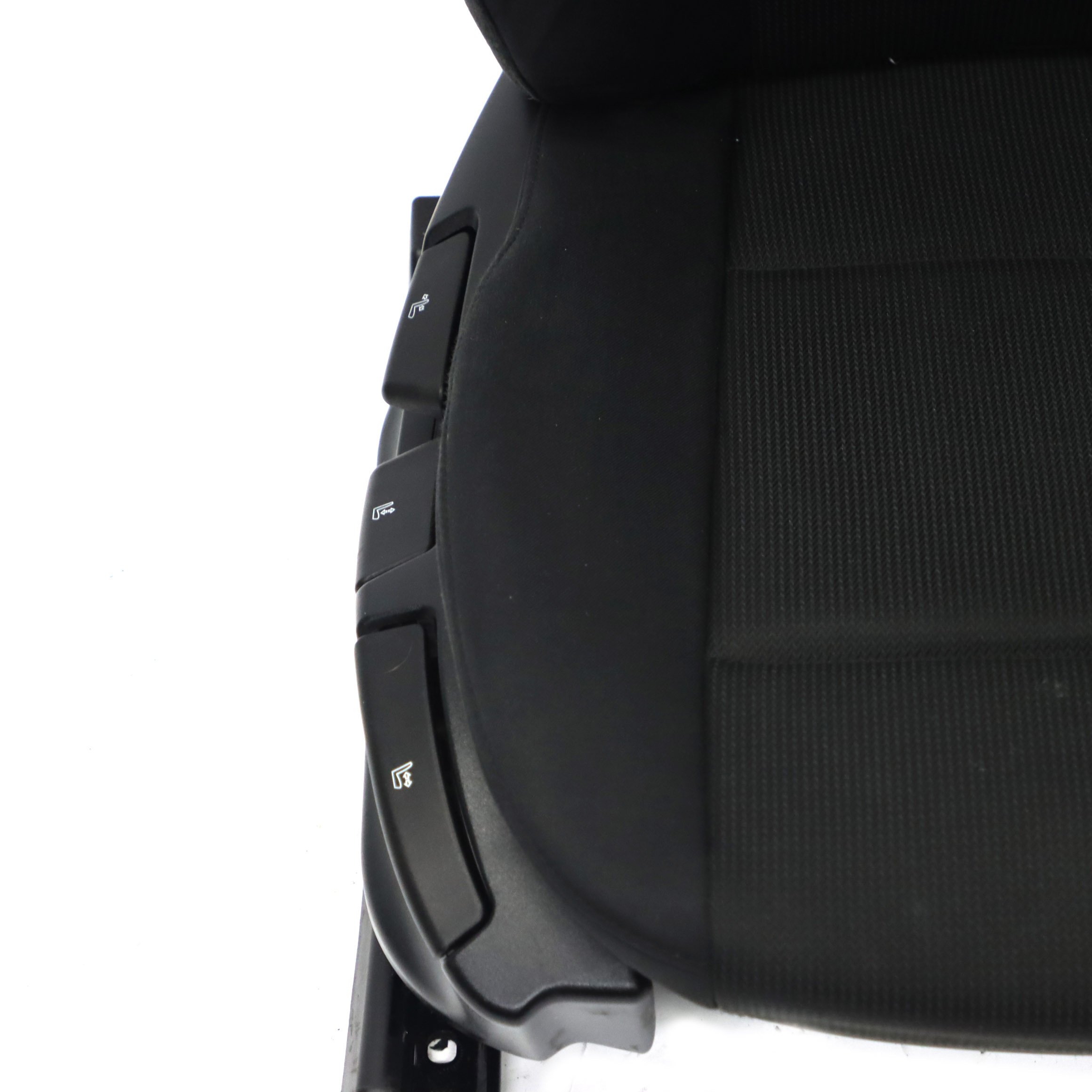 Front Seat BMW X3 E83 Right O/S Cloth Twill Backrest Cover Anthracite