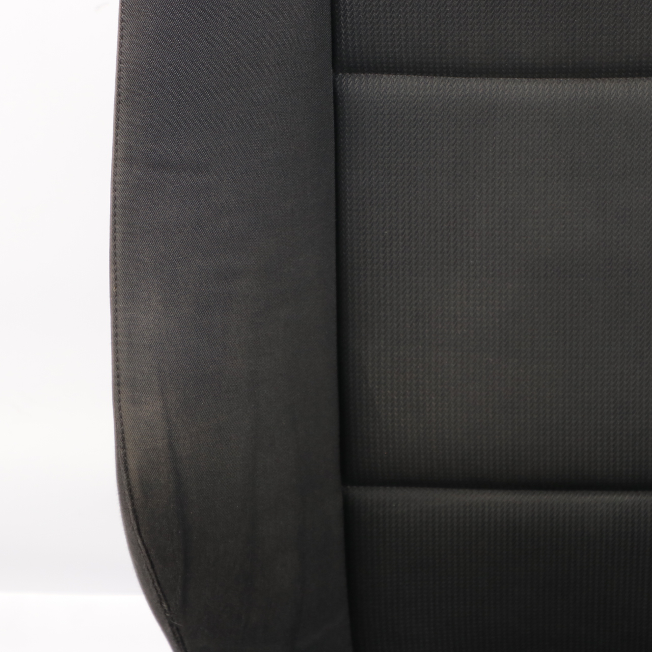 BMW X3 E83 Front Seat Right O/S Cloth Fabric Twill Backrest Cover Anthracite