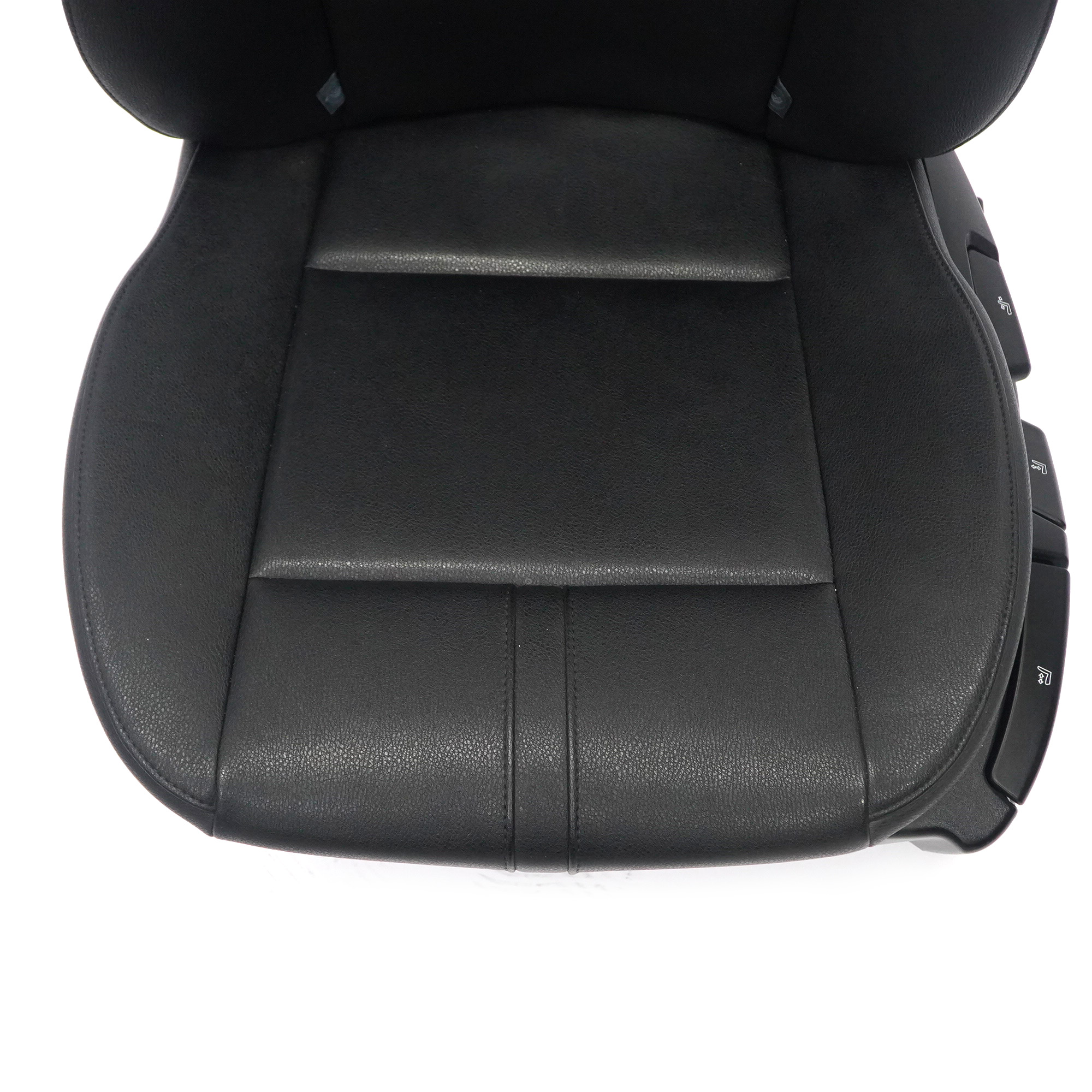 BMW X3 E83 LCI Black Imitation Leather Front Left N/S Seat Sensatec