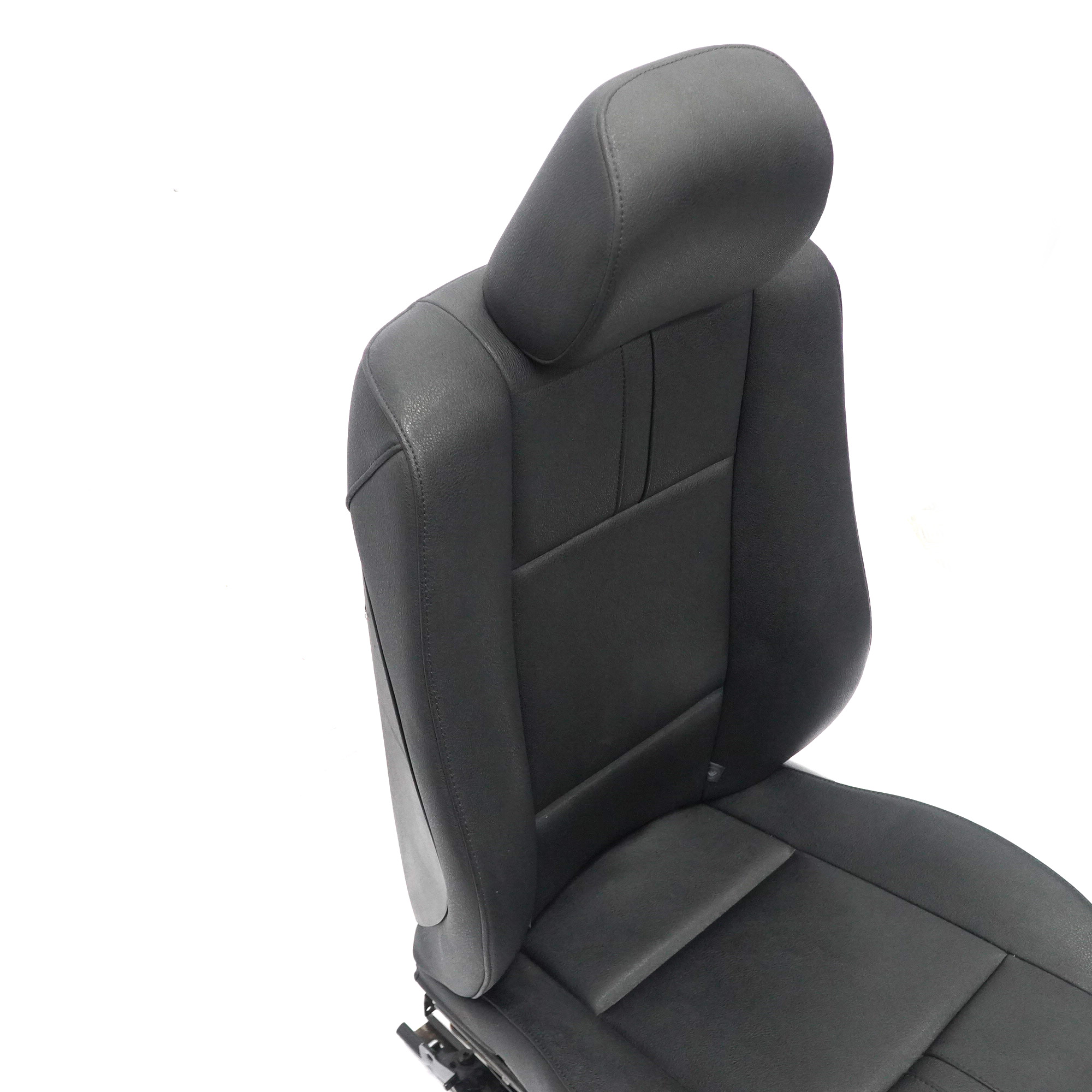 BMW X3 E83 LCI Black Imitation Leather Front Left N/S Seat Sensatec