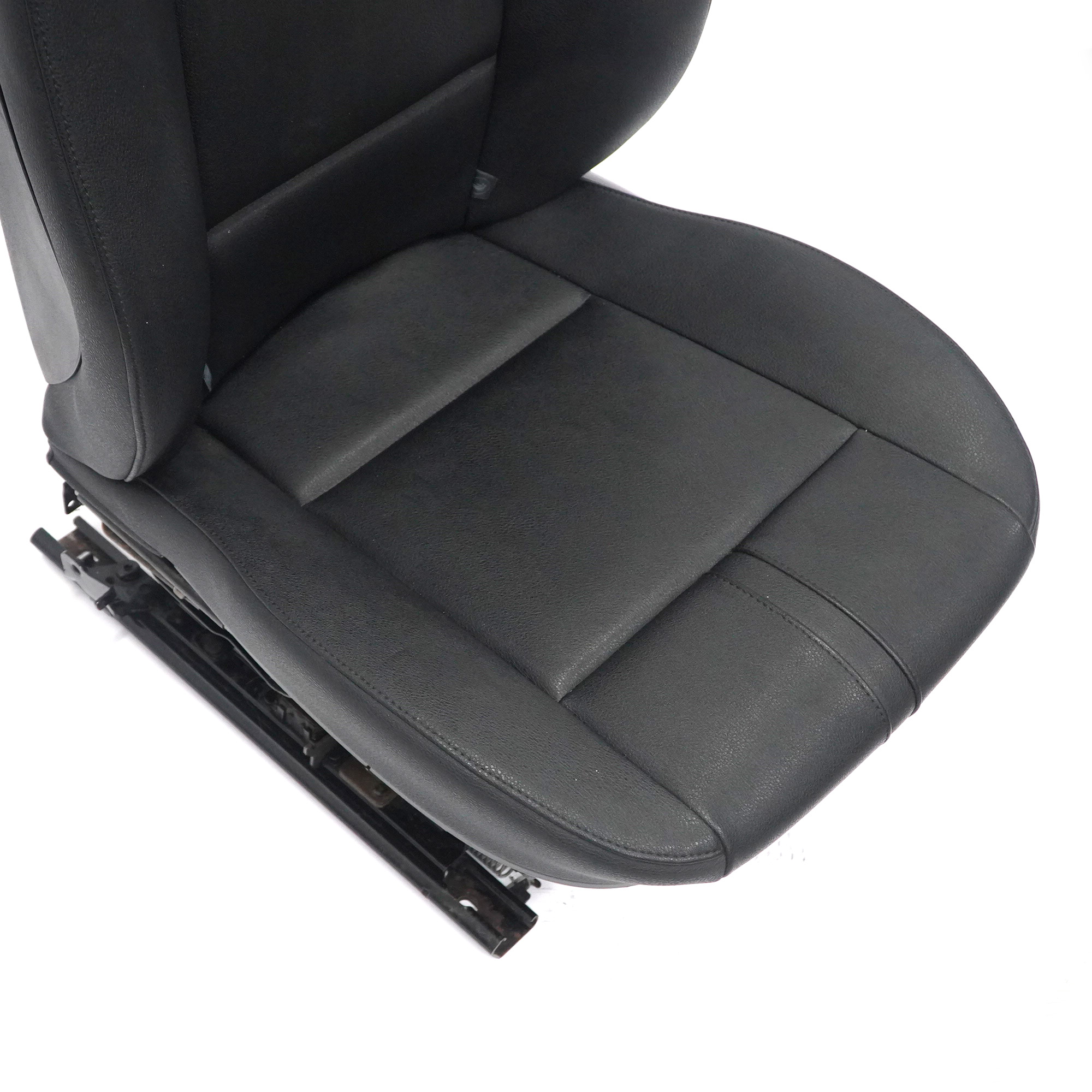 BMW X3 E83 LCI Black Imitation Leather Front Left N/S Seat Sensatec