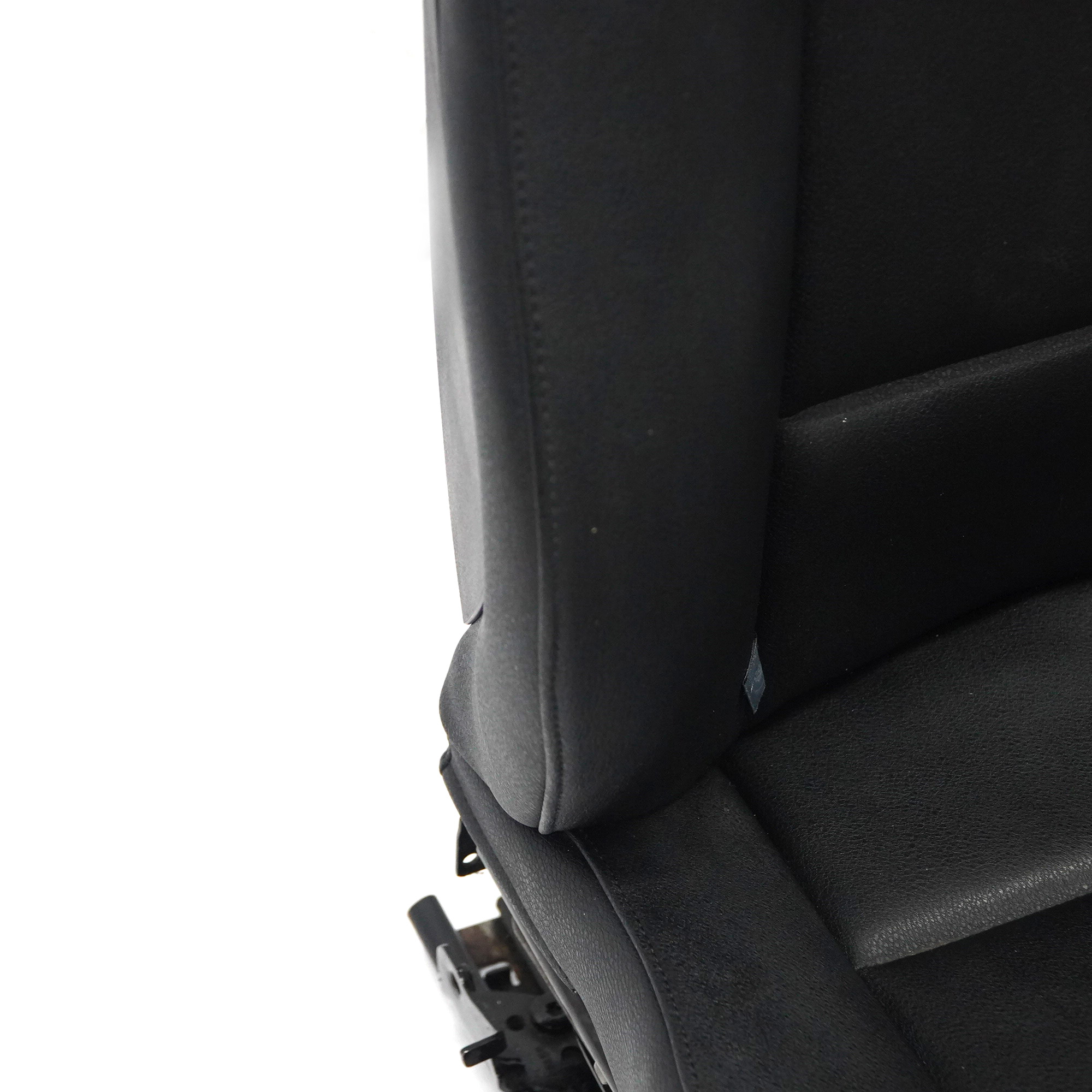 BMW X3 E83 LCI Black Imitation Leather Front Left N/S Seat Sensatec