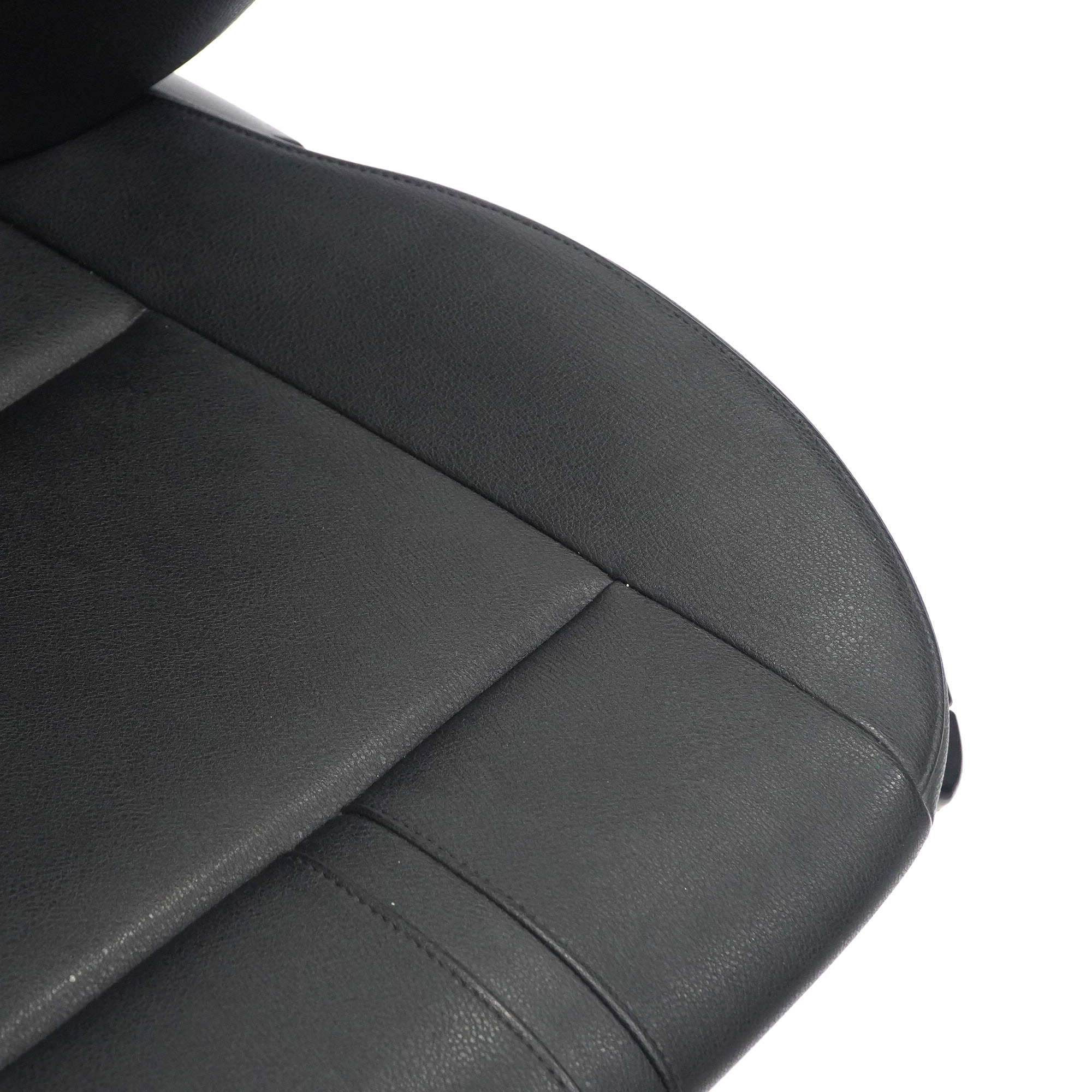 BMW X3 E83 LCI Black Imitation Leather Front Left N/S Seat Sensatec