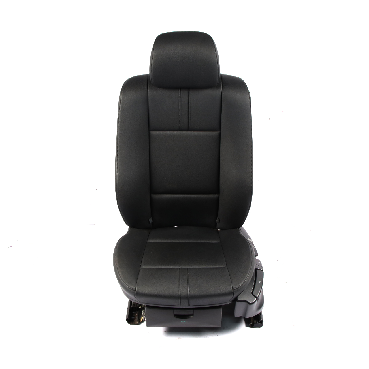 BMW X3 Series E83 LCI Black Imitation Leather Front Left N/S Seat Sensatec