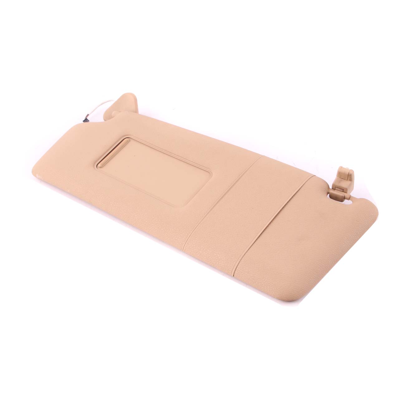 BMW X3 E83 LCI Sun Visor Mirror Illuminated Left N/S Cover Sand Beige