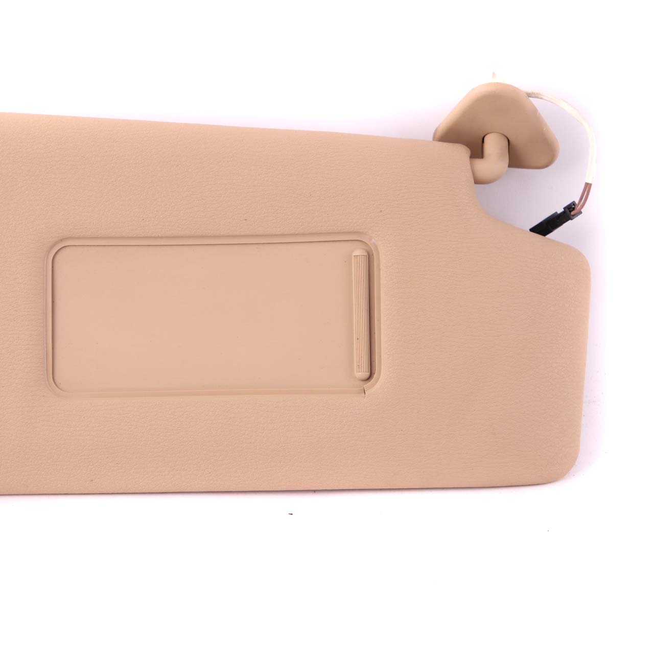 BMW X3 E83 LCI Sun Visor Mirror Illuminated Right O/S Cover Sand Beige