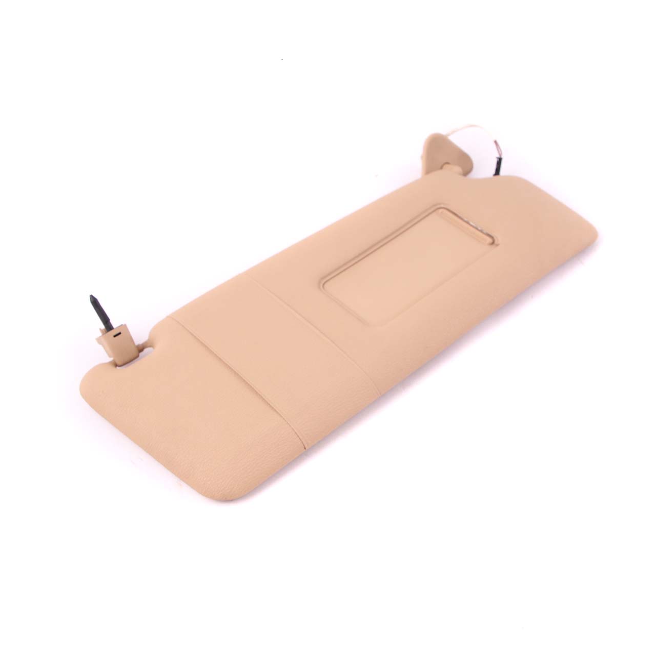 BMW X3 E83 LCI Sun Visor Mirror Illuminated Right O/S Cover Sand Beige