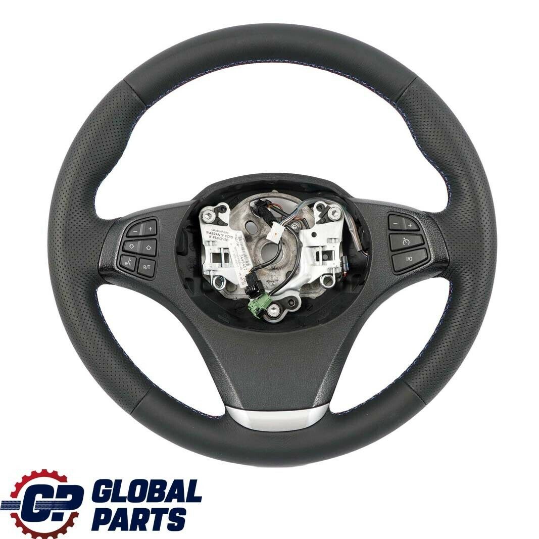 BMW X3 Series E83 LCI E83N NEW Black Leather Sport Steering Wheel M-tricoloured