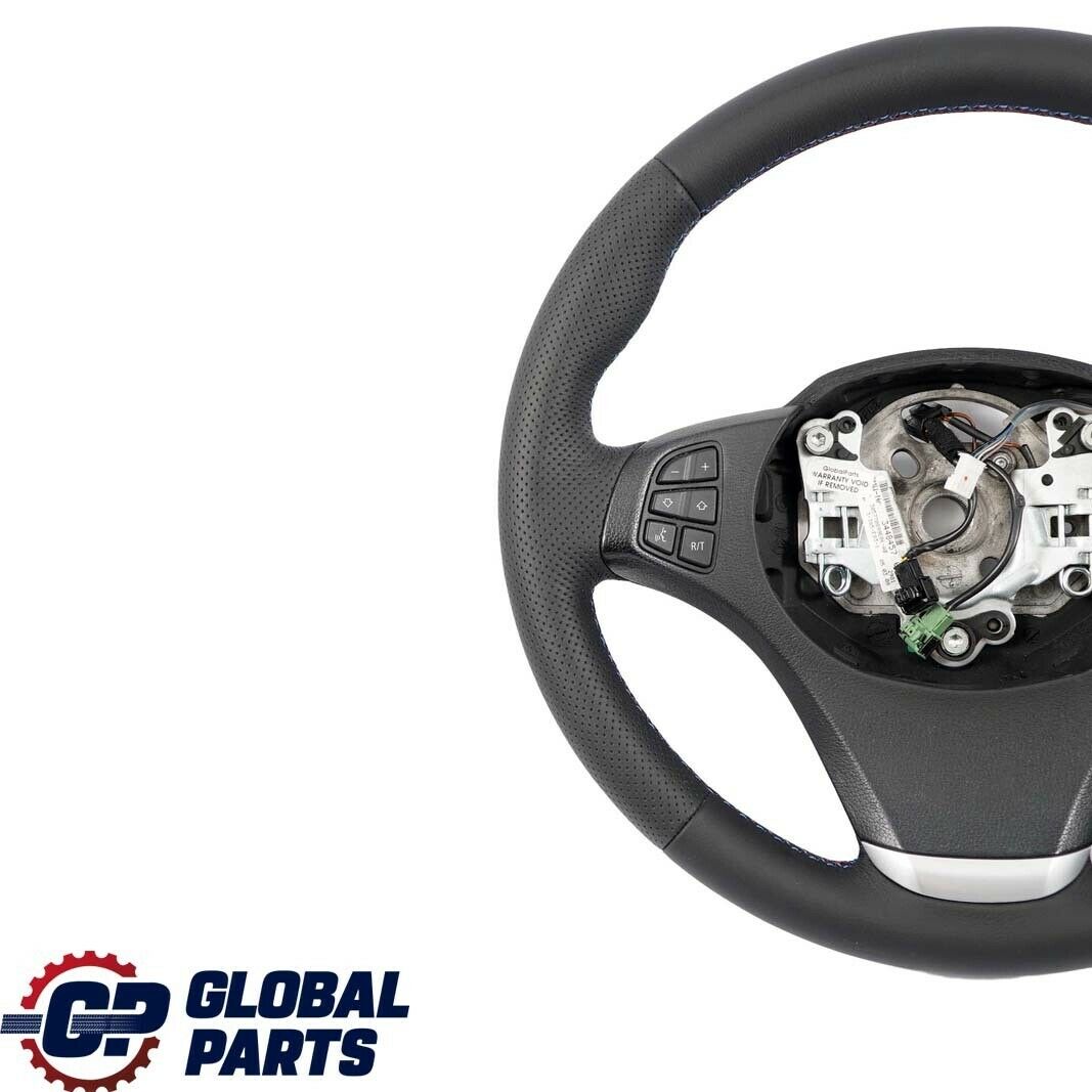 BMW X3 Series E83 LCI E83N NEW Black Leather Sport Steering Wheel M-tricoloured