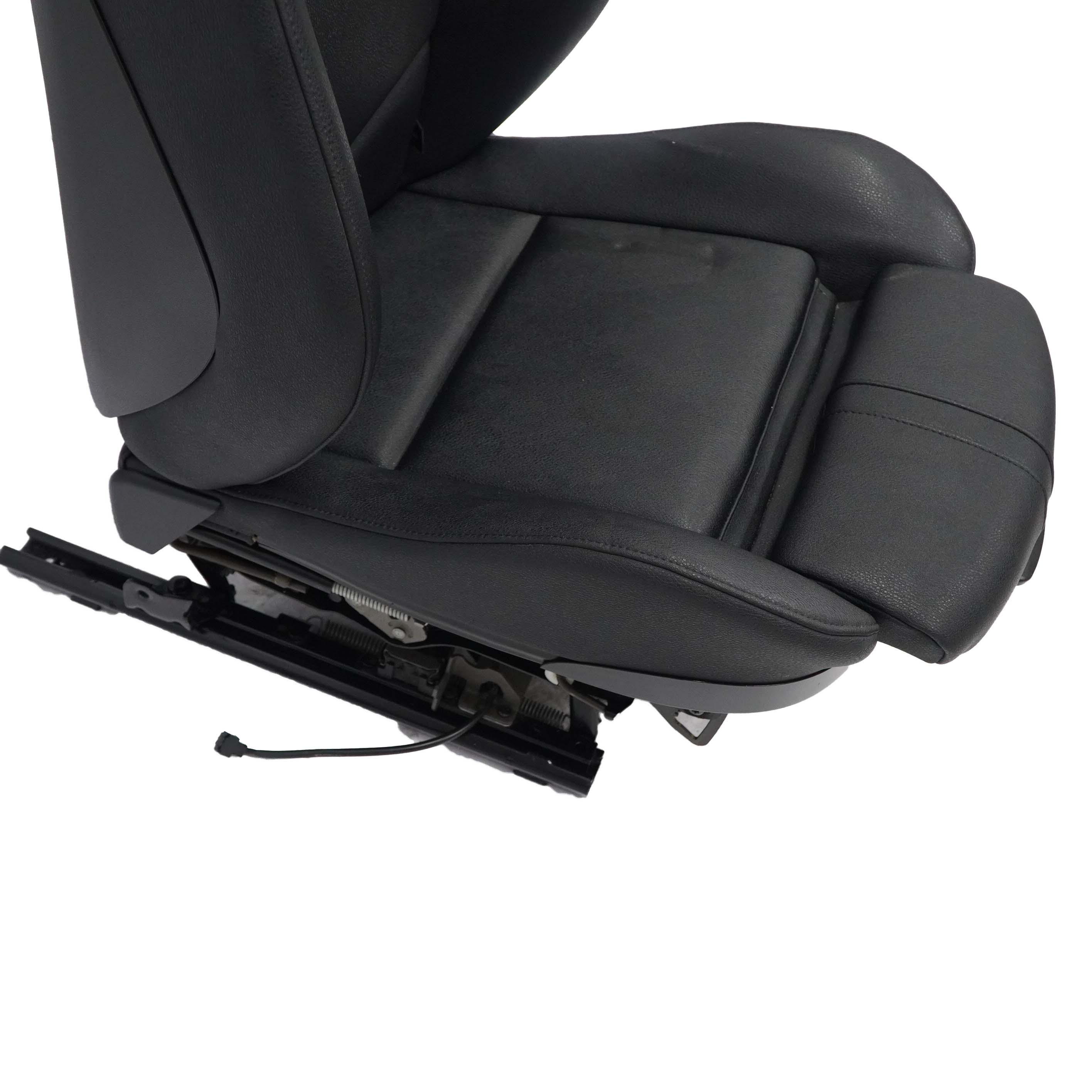 BMW X3 E83 LCI Front Left N/S Sport Seat Imitation Leather Sensatec Black Heated