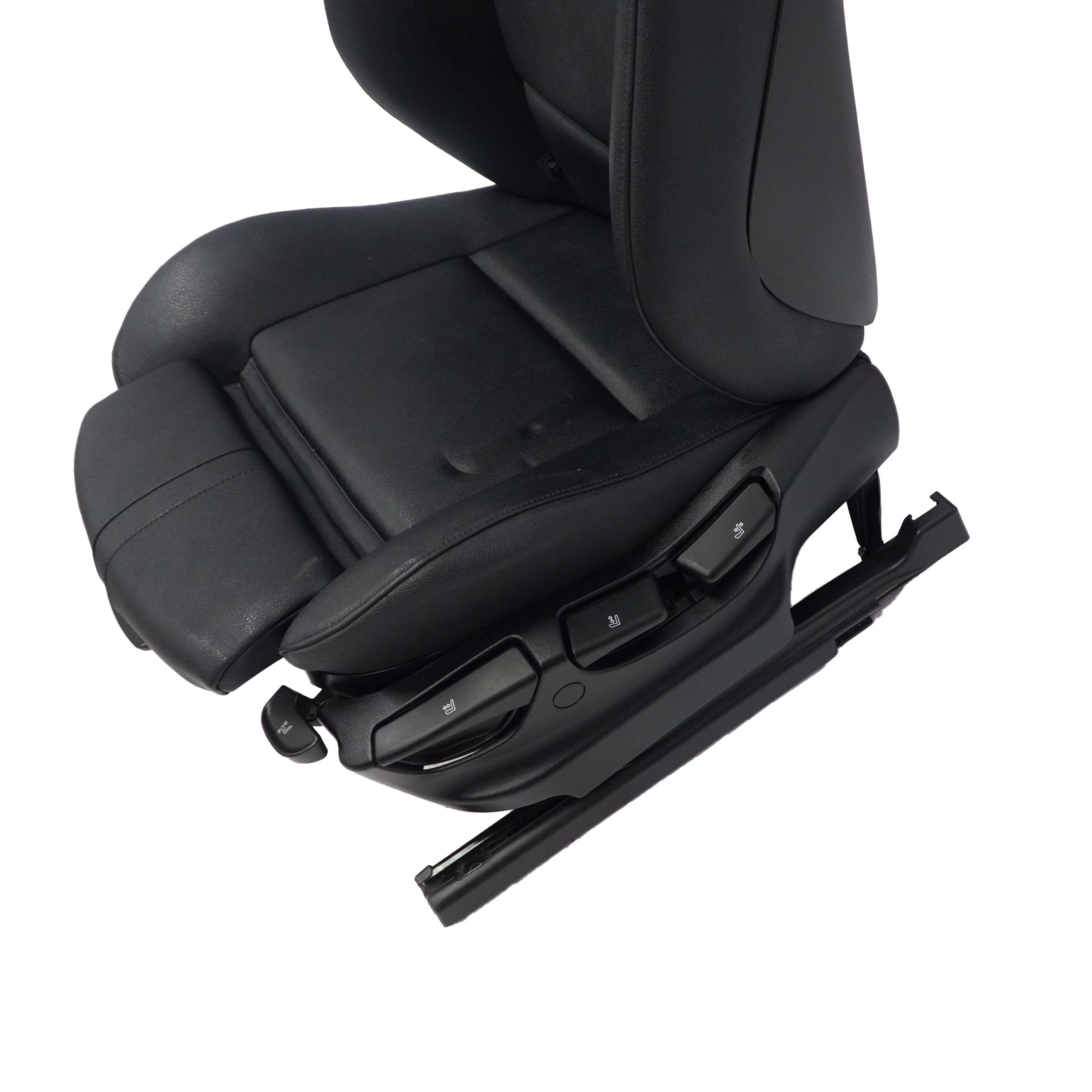 BMW X3 E83 LCI Front Left N/S Sport Seat Imitation Leather Sensatec Black Heated