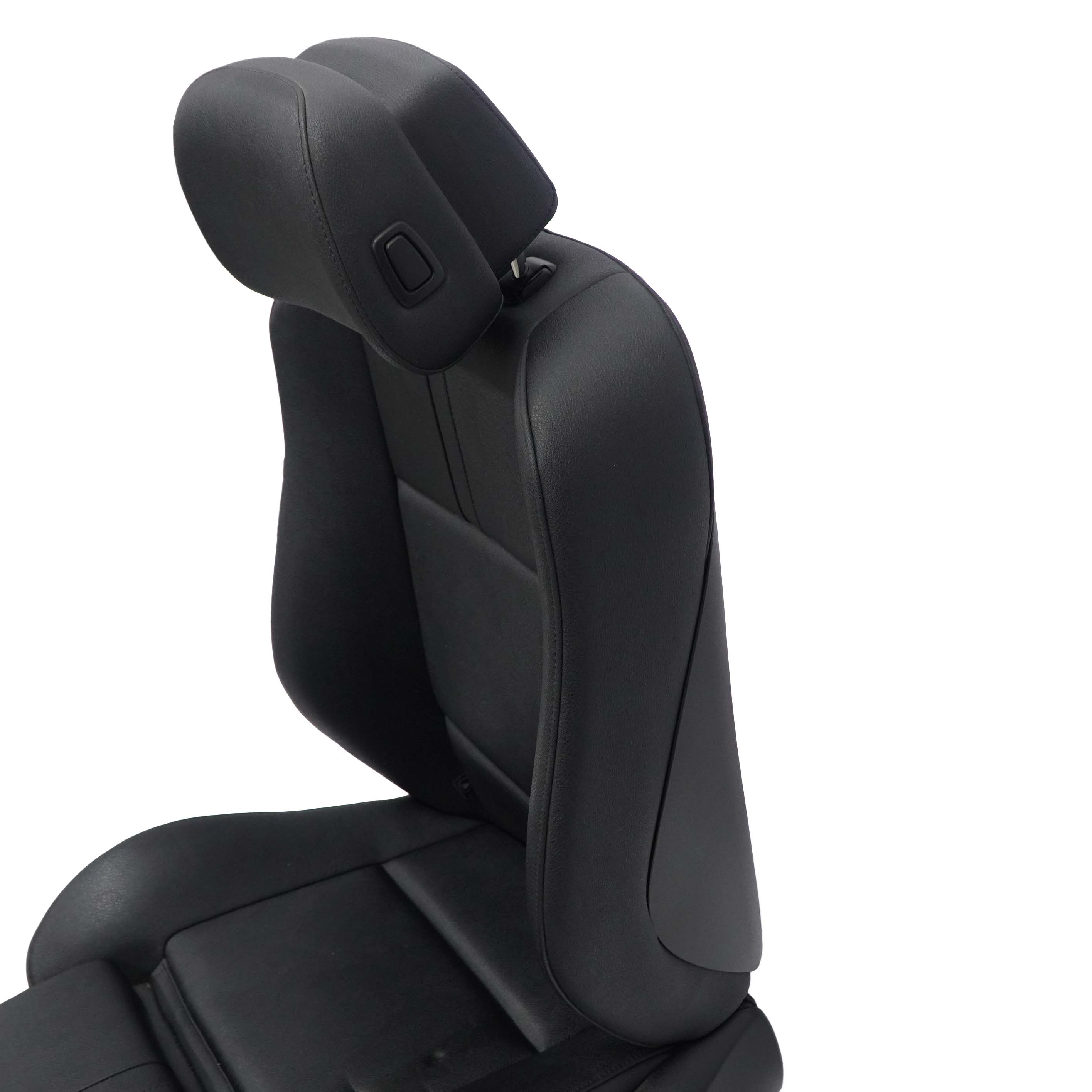 BMW X3 E83 LCI Front Left N/S Sport Seat Imitation Leather Sensatec Black Heated