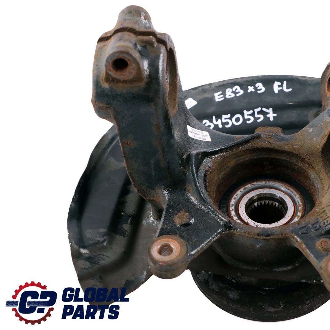 BMW X3 Series E83 Front Left Suspension N/S Wheel Carrier Knuckle Hub 3450557