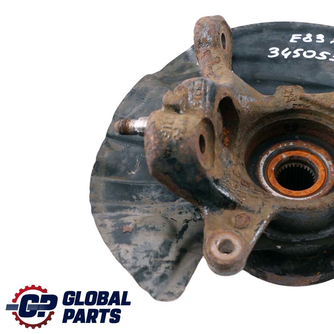 BMW X3 Series E83 Front Right Suspension O/S Wheel Carrier Knuckle Hub 3450558