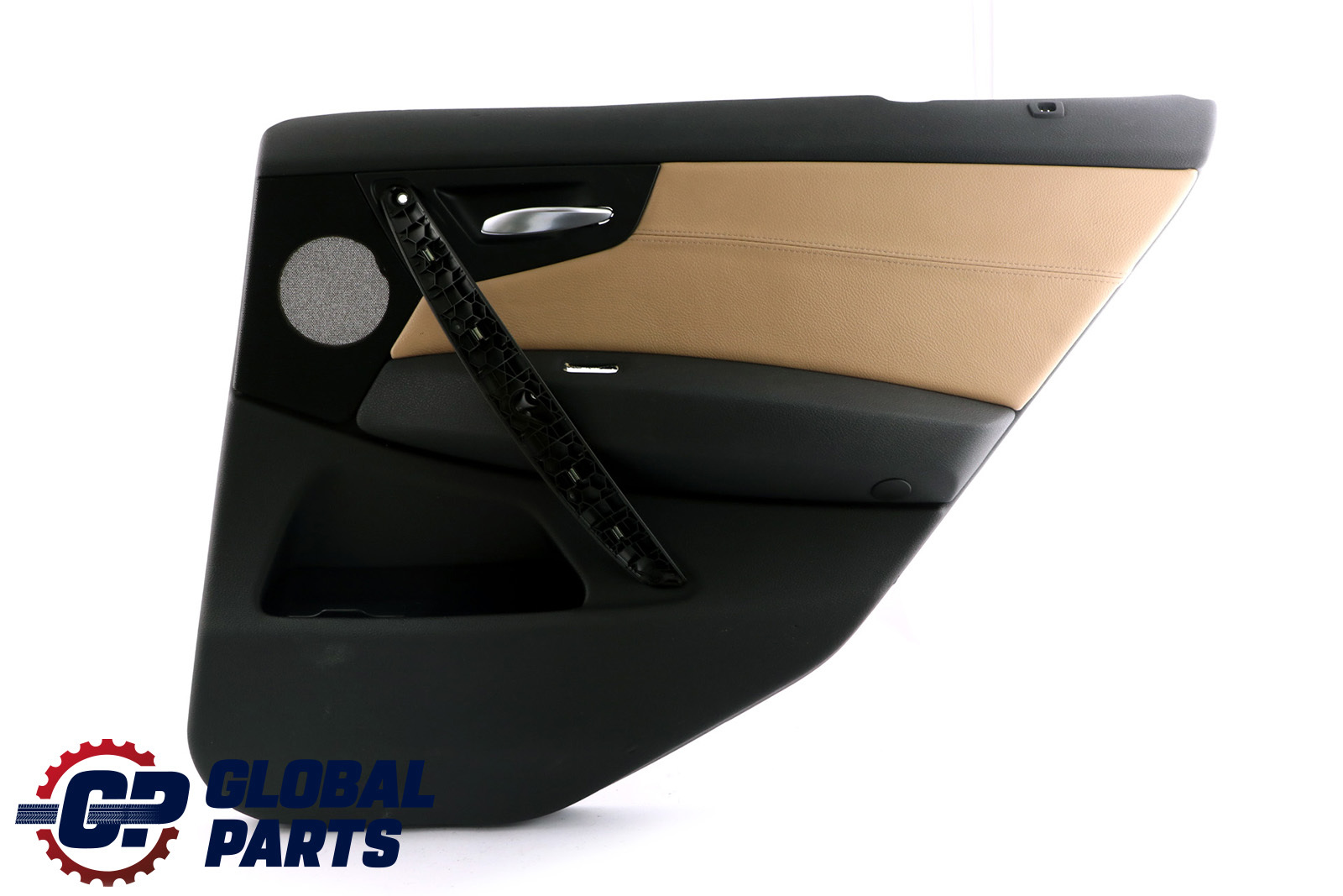 BMW X3 E83 LCI Rear Right O/S Door Card Lining Fabric Leather Black Beige