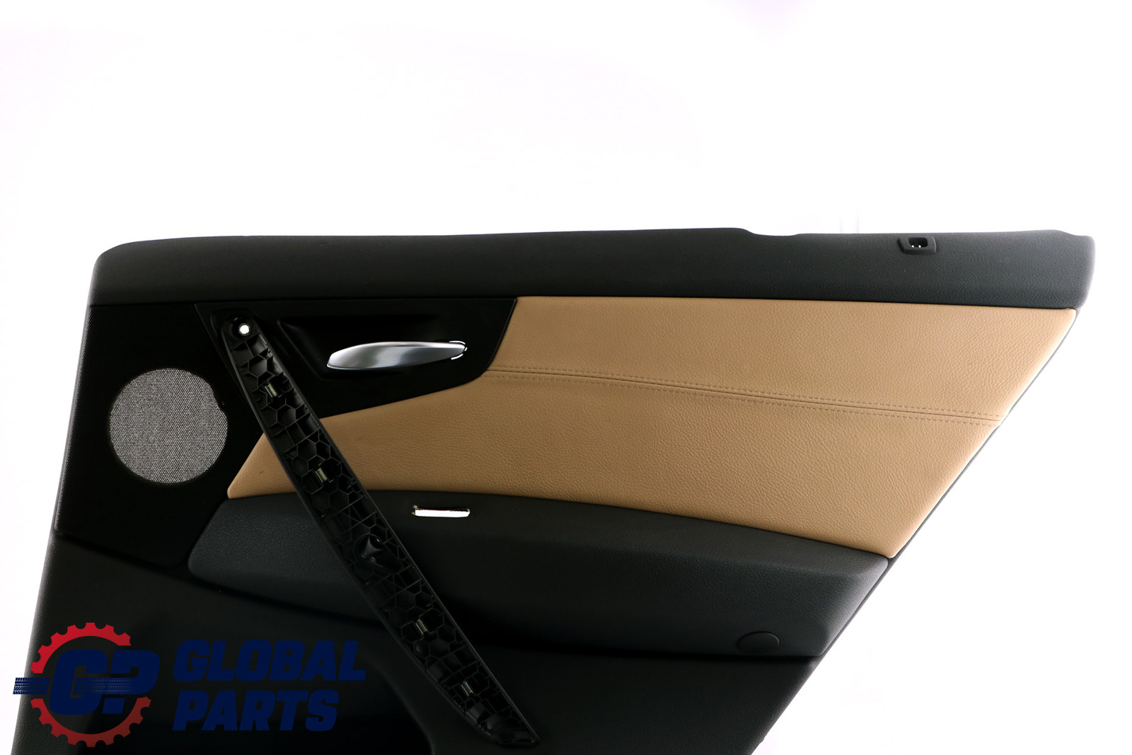 BMW X3 E83 LCI Rear Right O/S Door Card Lining Fabric Leather Black Beige