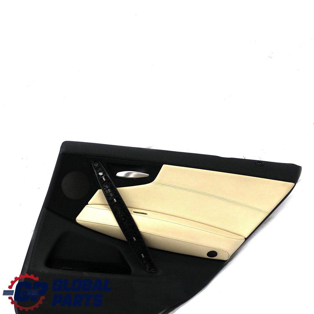 BMW X3 E83 LCI Rear Right O/S Door Card Lining Trim Leather Nevada Oyster