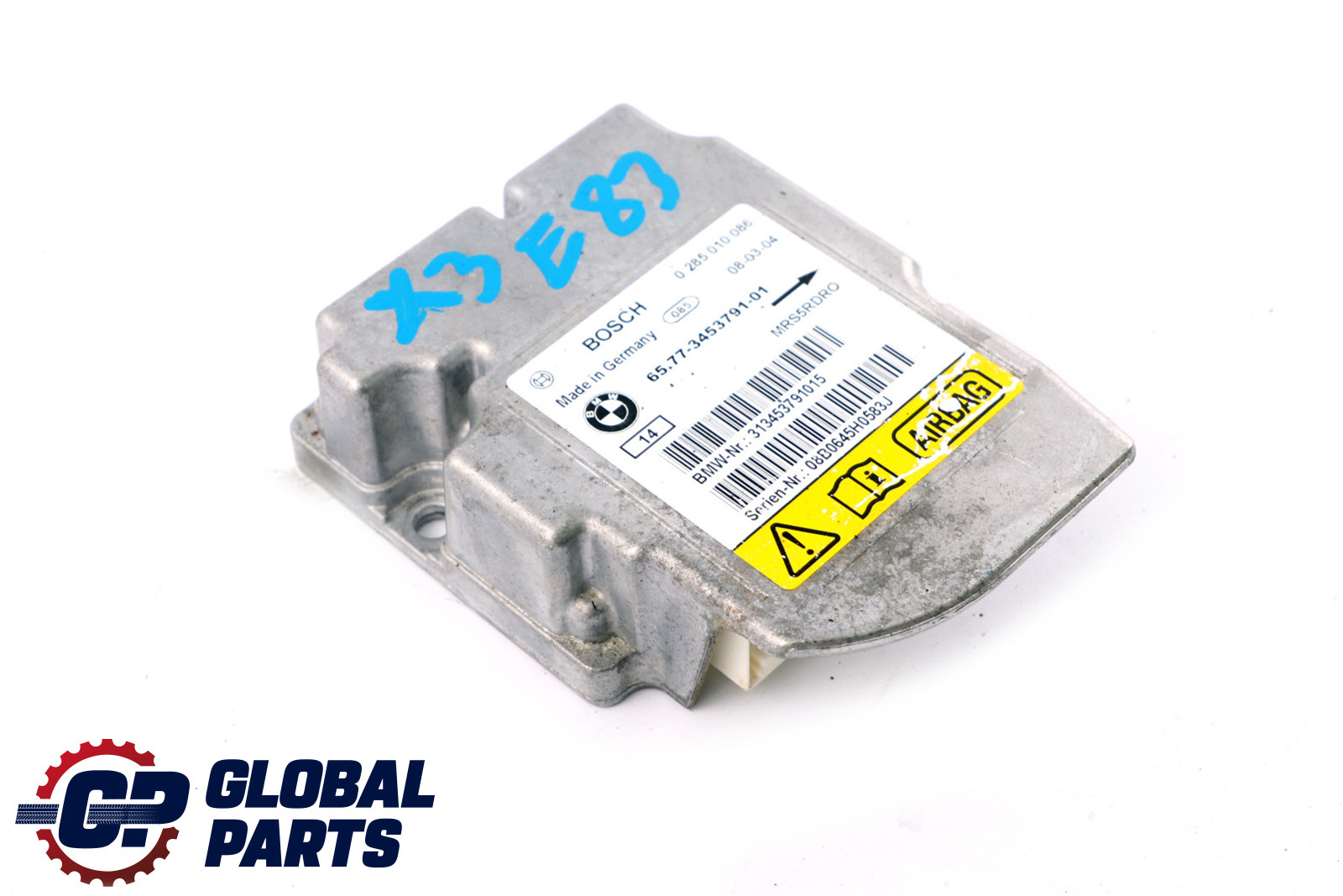 BMW X3 E83 LCI Crash System Control Unit Module ECU 3453791