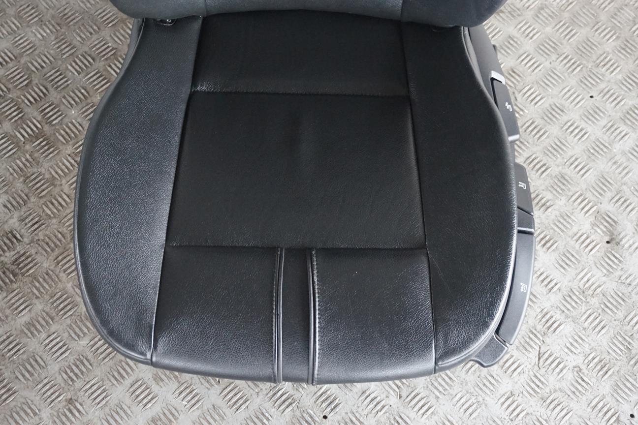 BMW X3 Series E83 E83N LCI Black Leather Nevada Front Left N/S Seat Side