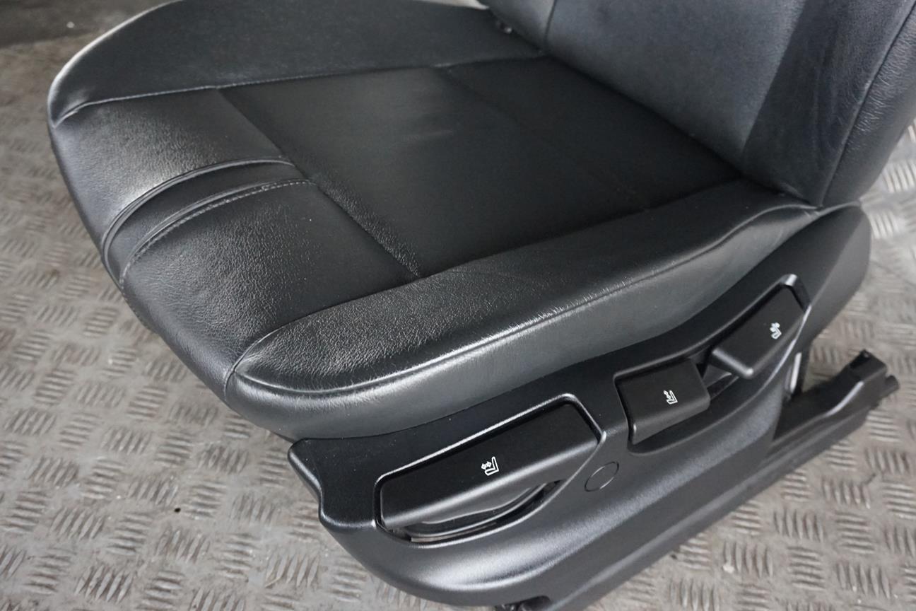 BMW X3 Series E83 E83N LCI Black Leather Nevada Front Left N/S Seat Side