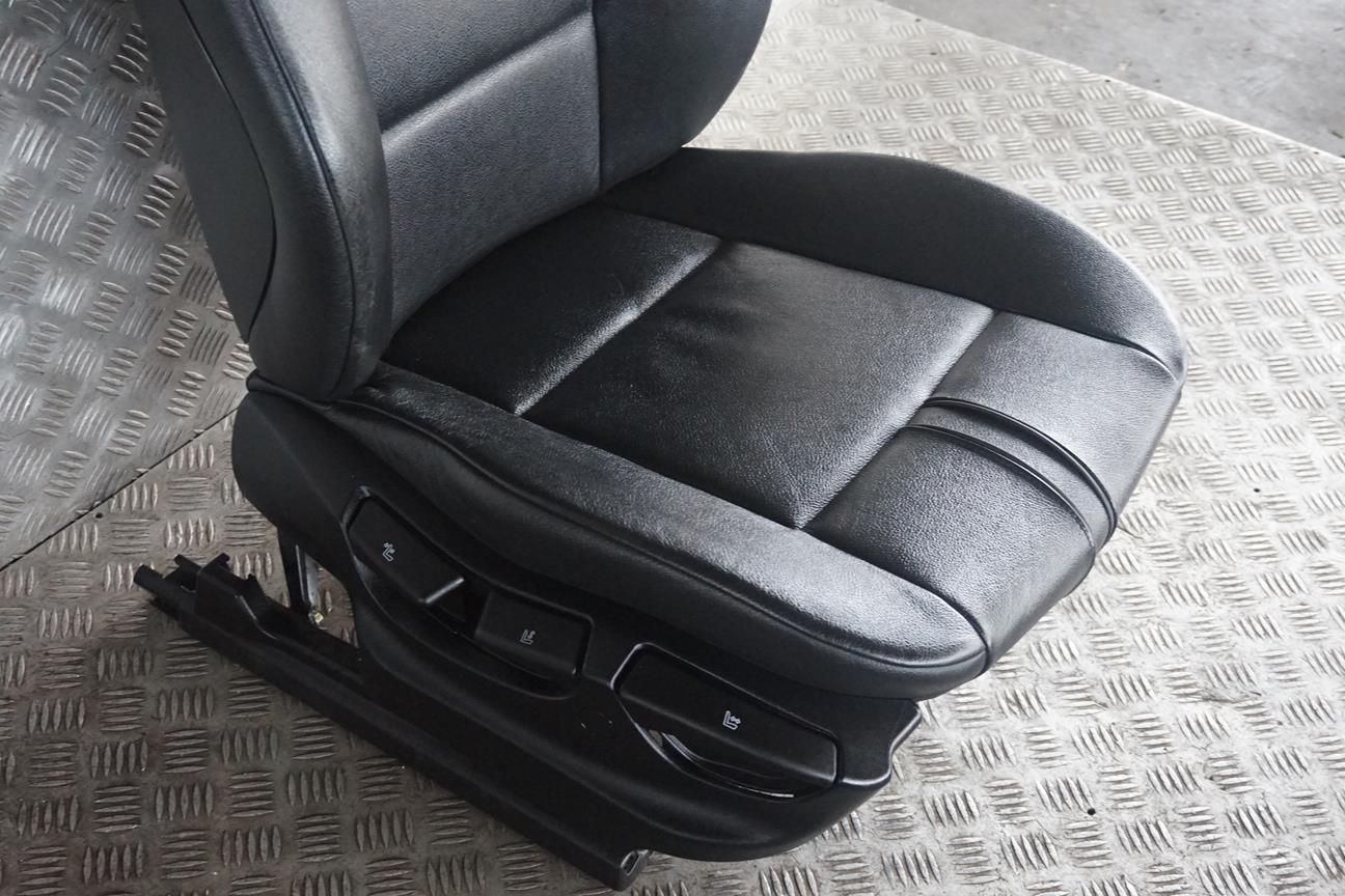 BMW X3 Series E83 E83N LCI Black Leather Nevada Front Right O/S Seat Side