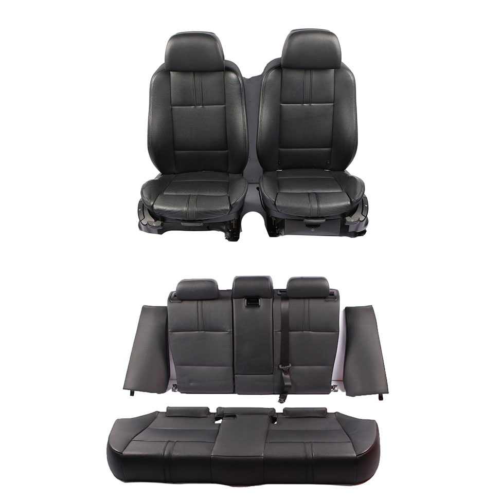 Leather Seats BMW X3 E83 LCI Heated Nevada Black Set M Sport Seat