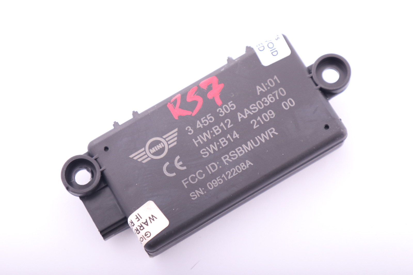 Mini R57 R57N R58 R59 DWA-Alarm System Relay ECU 3455305 65753455305