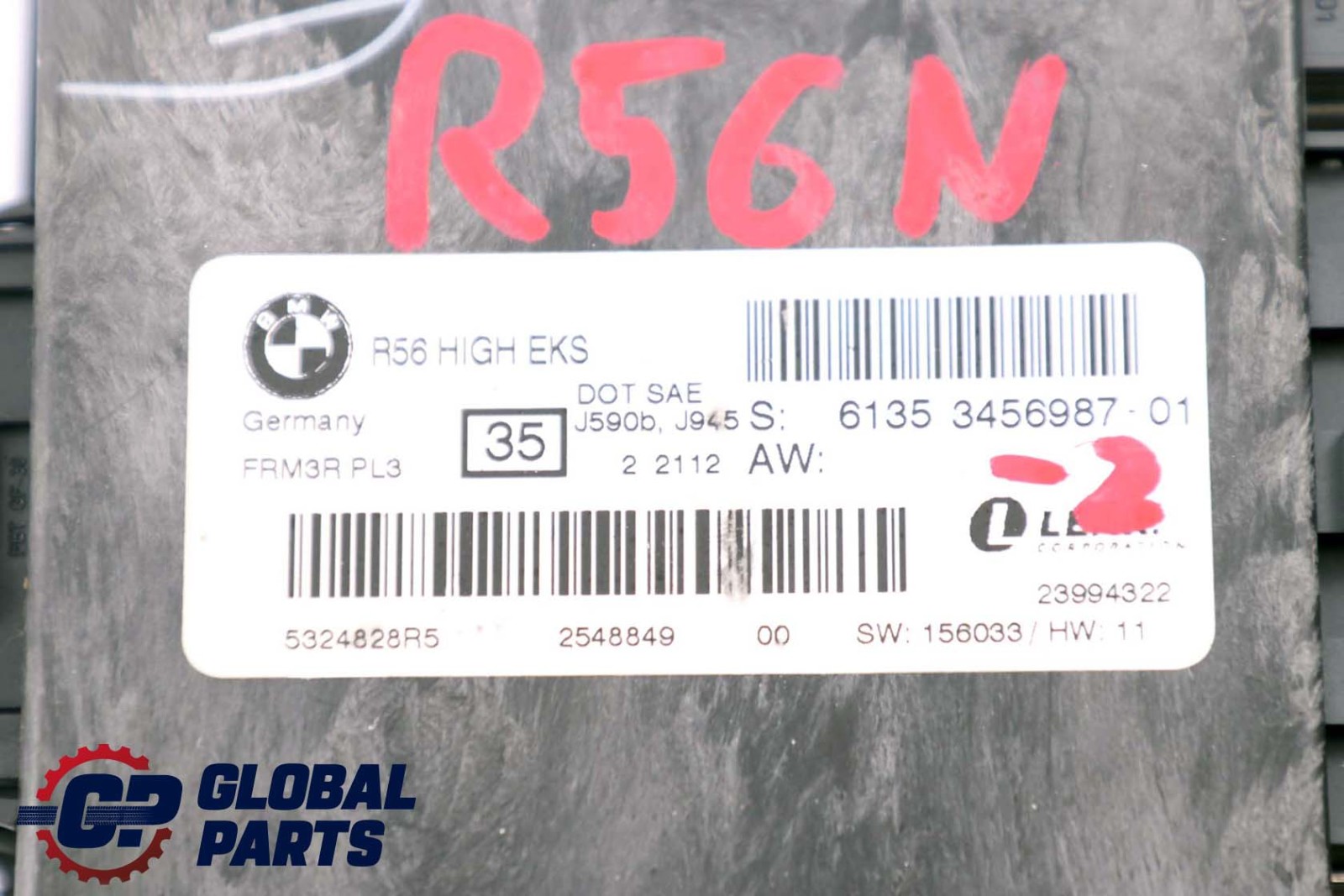 Mini Cooper R56 LCI Footwell Light Module High EKS ECU PL3 FRM3R 3456987