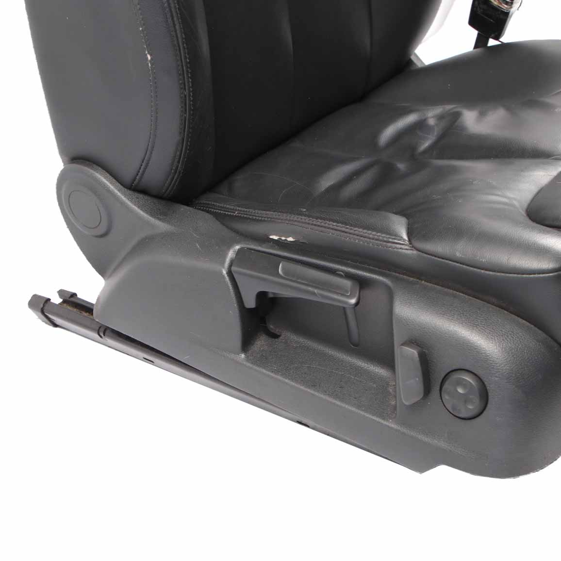 Front Seat Volkswagen Passat B6 Right O/S Leather Black Heated