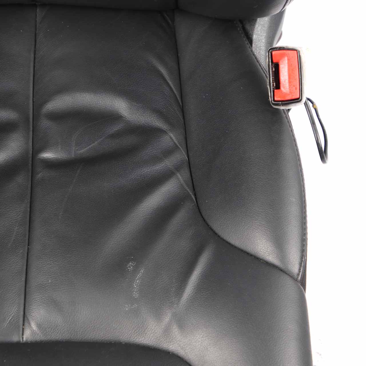 Front Seat Volkswagen Passat B6 Right O/S Leather Black Heated