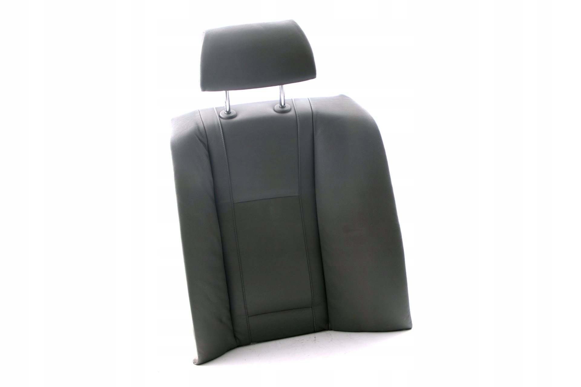 BMW 7 E65 E66 Rear Seat Left N/S Backrest Cover Leather Grey