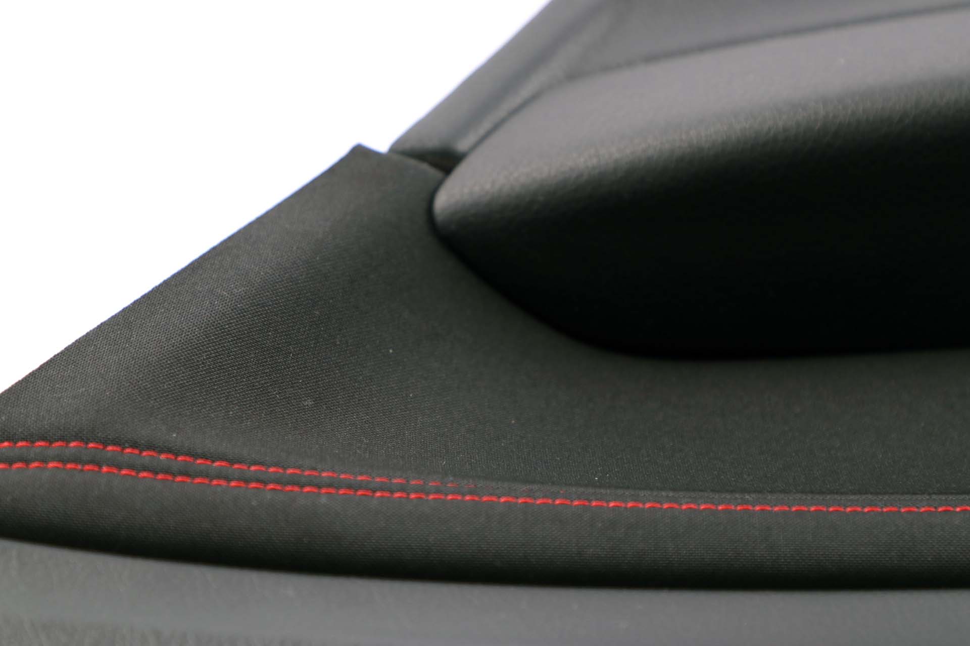 BMW 1 Series F21 Rear Right O/S Lateral Trim Panel Lining Cloth Anthracite Red