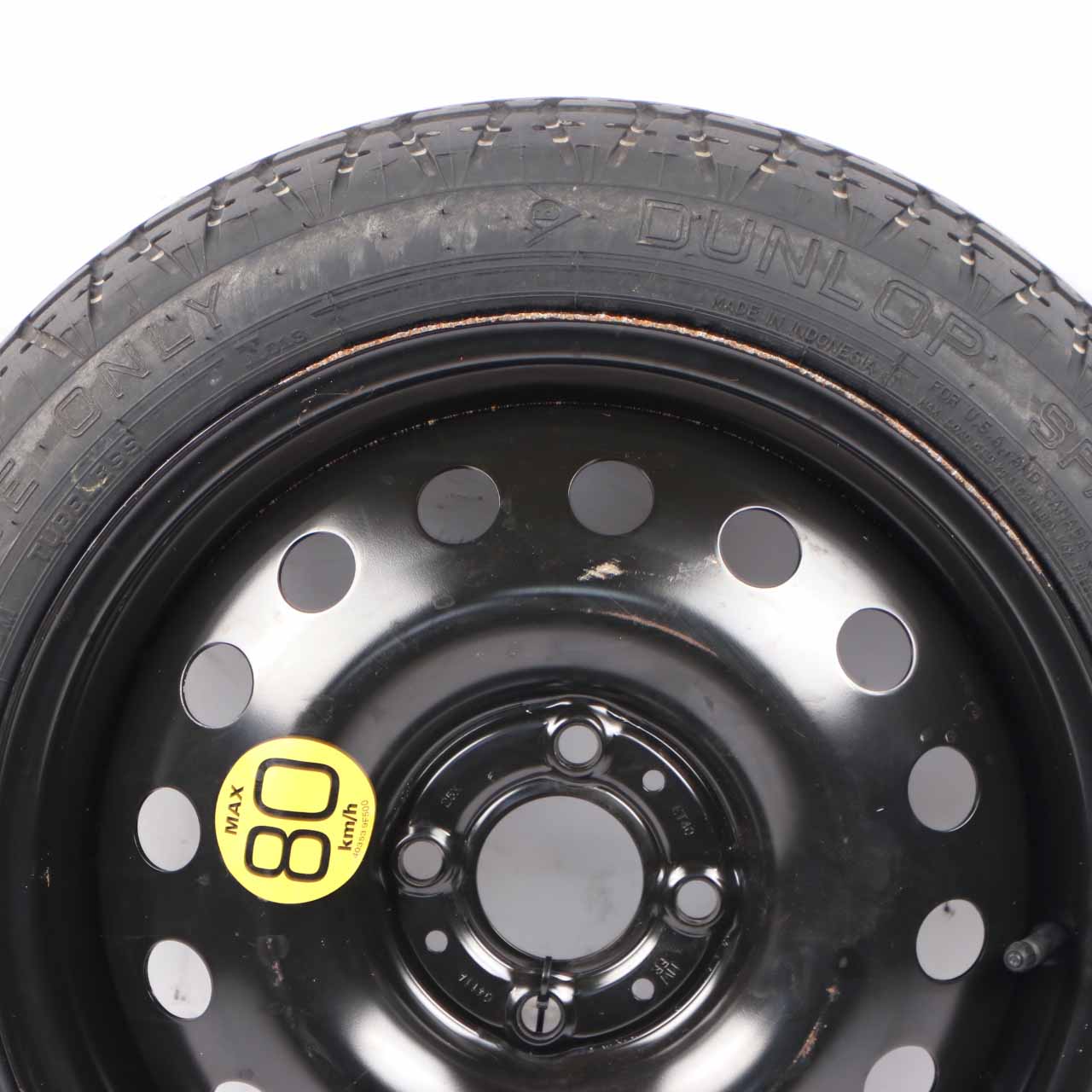 Nissan Note Spare Steel Wheel Rim 15" ET:40 4J Dunlop 125/70 403009U07A